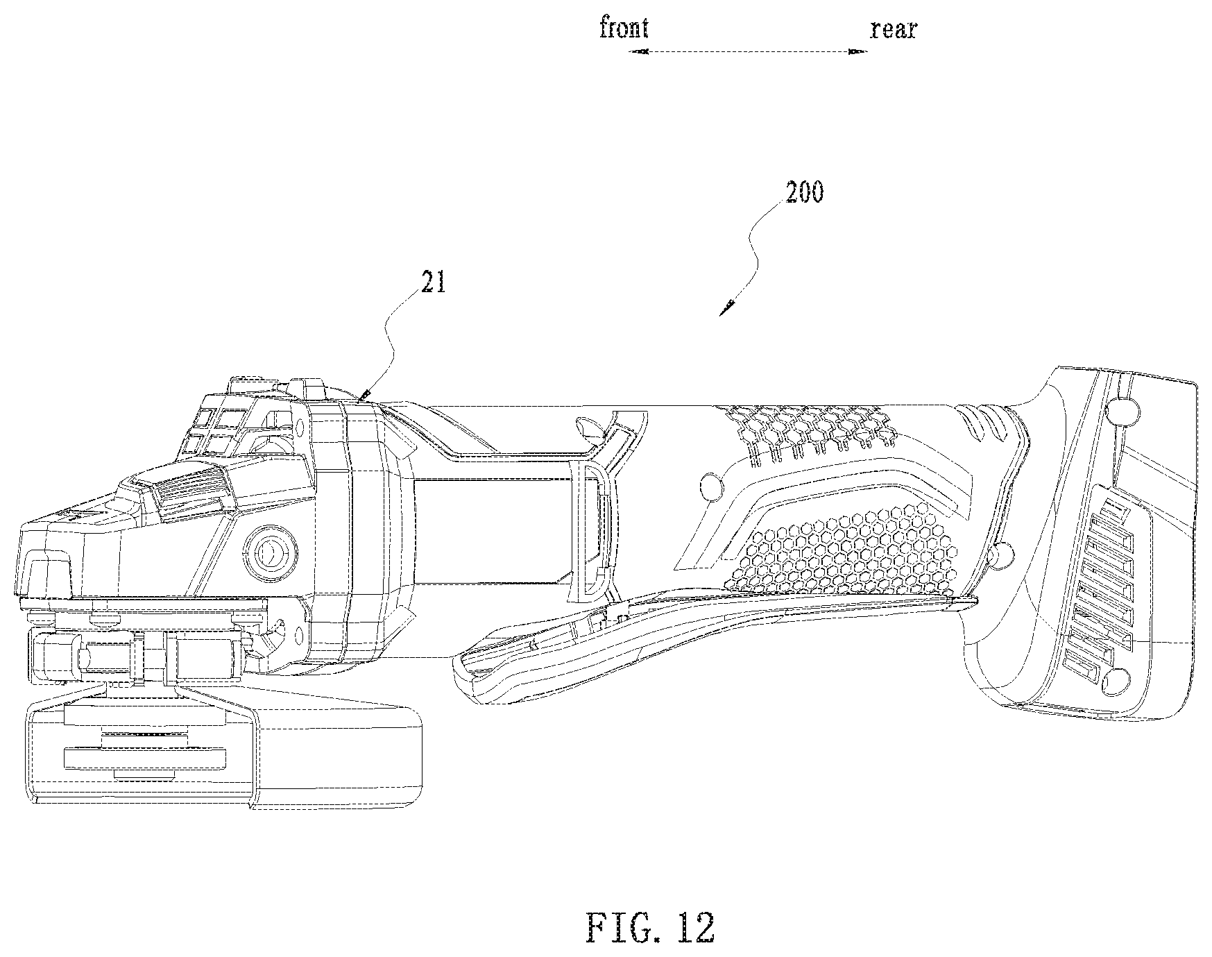 Patent US11787009 Figure 10 – Electric tool