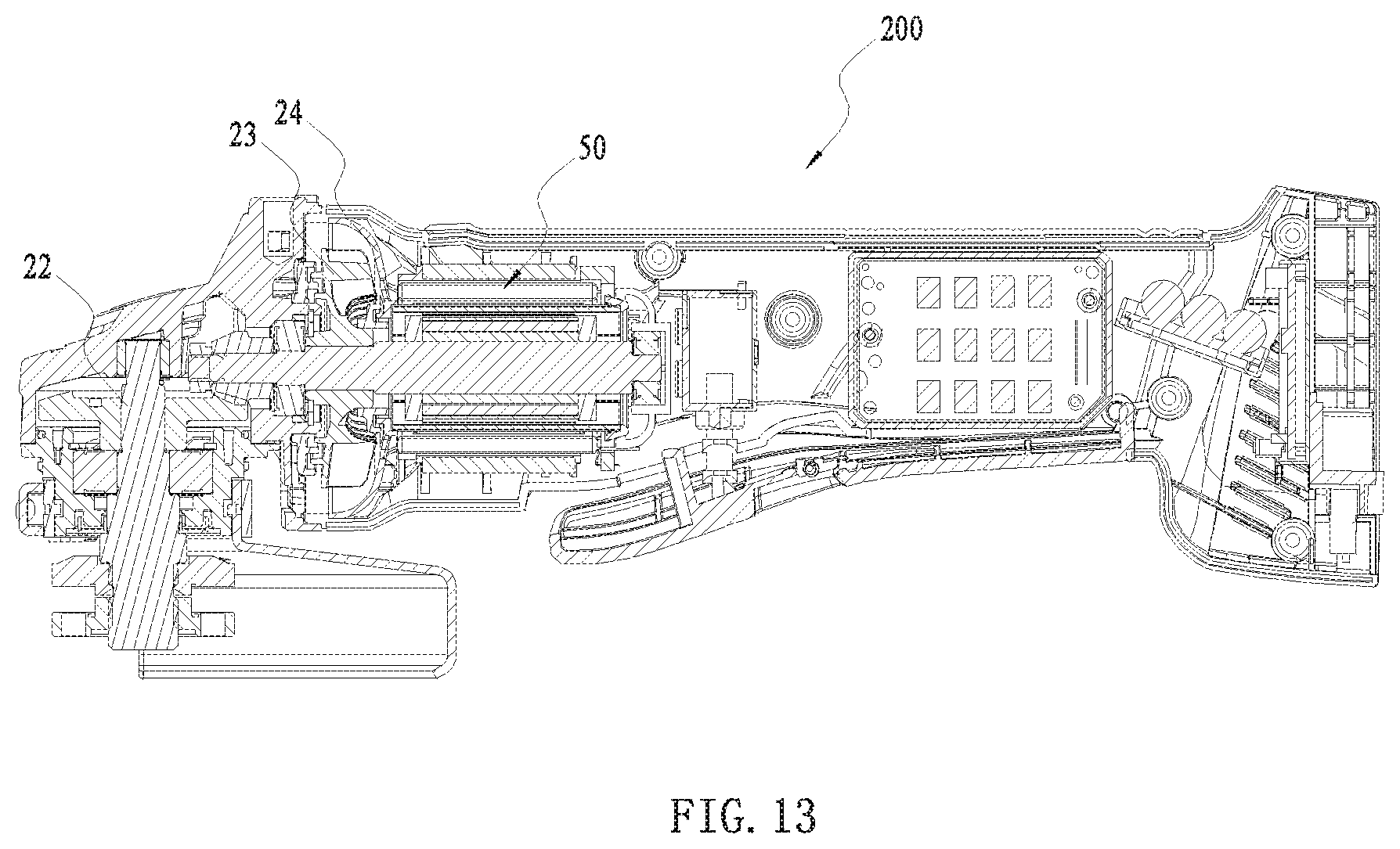Patent US11787009 Figure 11 – Electric tool