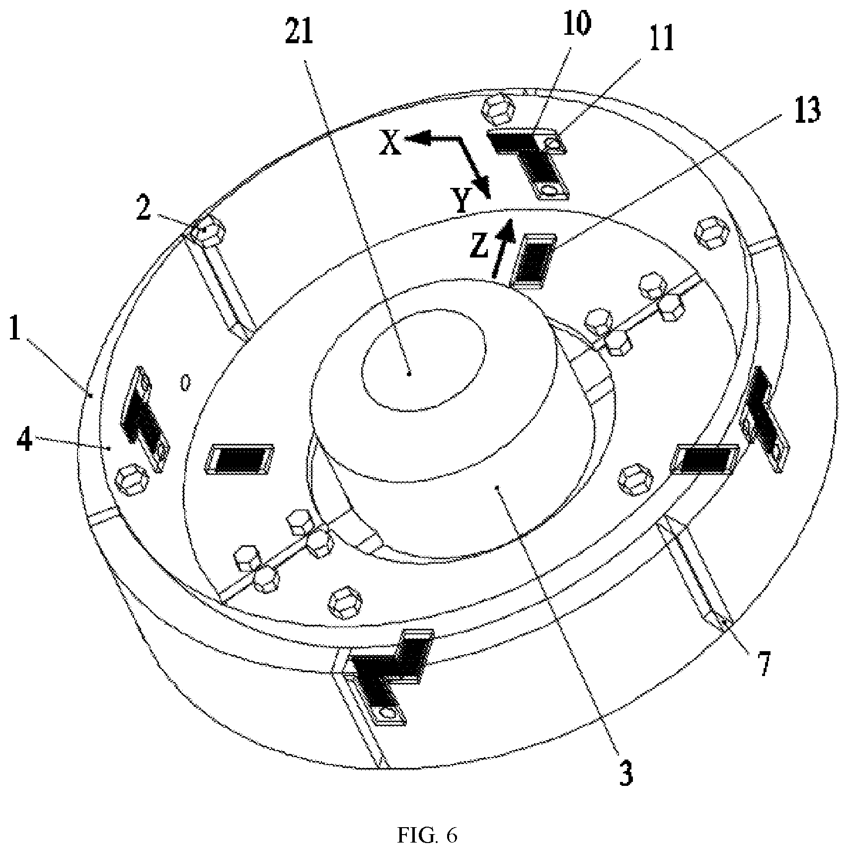 Patent US11787011 Figure 8 – Grinding wheel for online measurement of grinding force