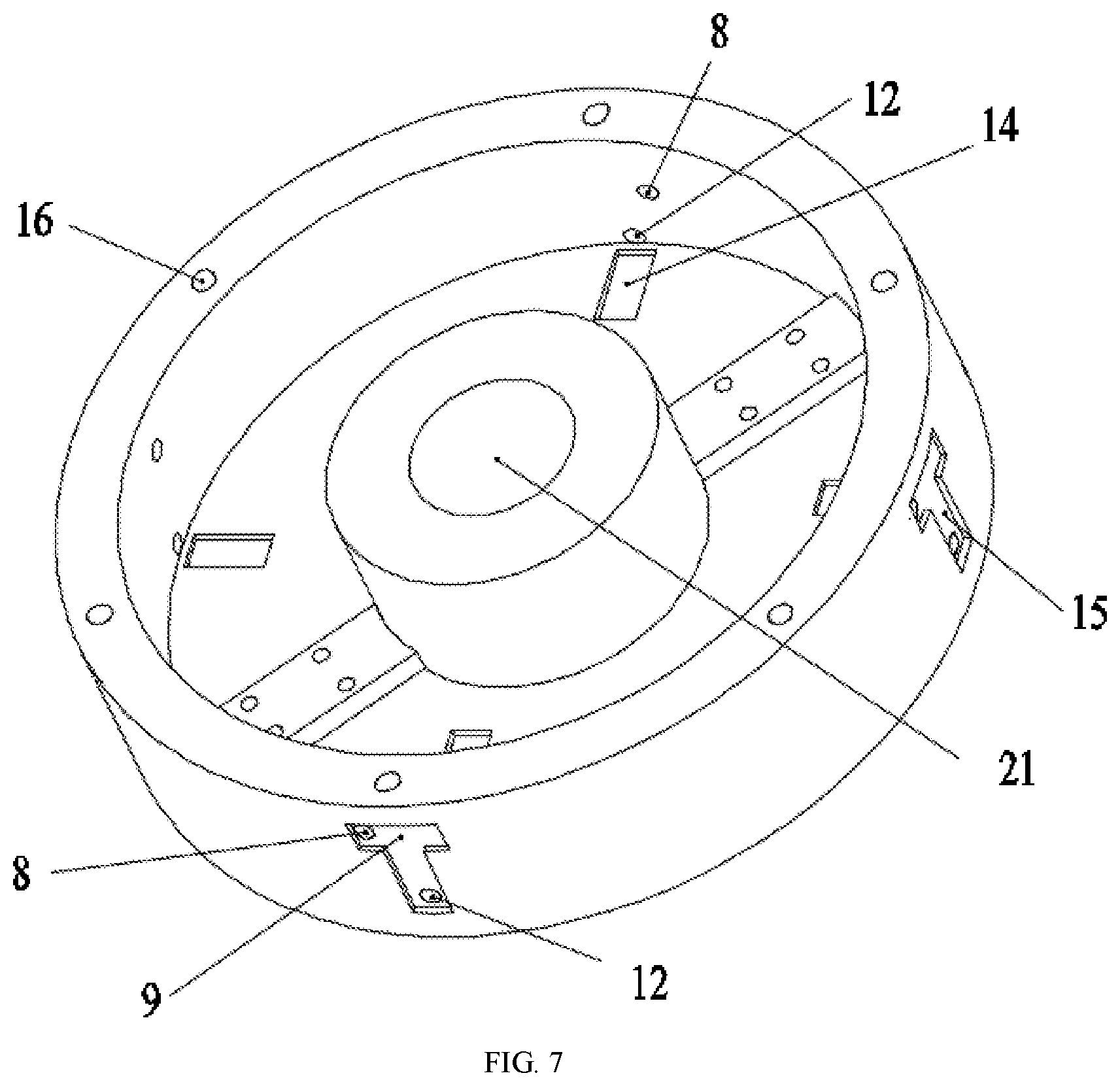 Patent US11787011 Figure 9 – Grinding wheel for online measurement of grinding force