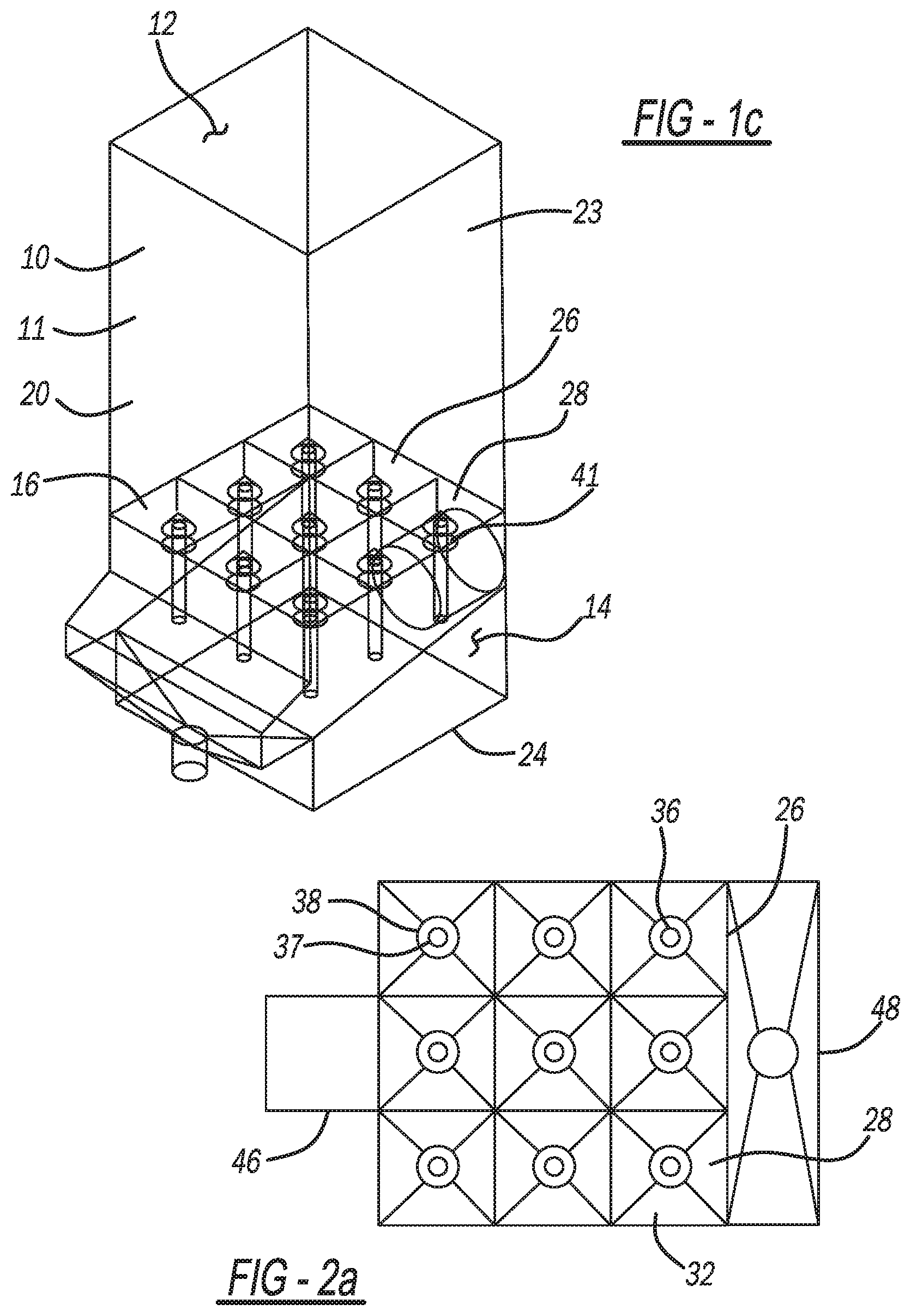 Patent US11787013 Figure 2 – Separation device for coating blasting and coating stripping booths