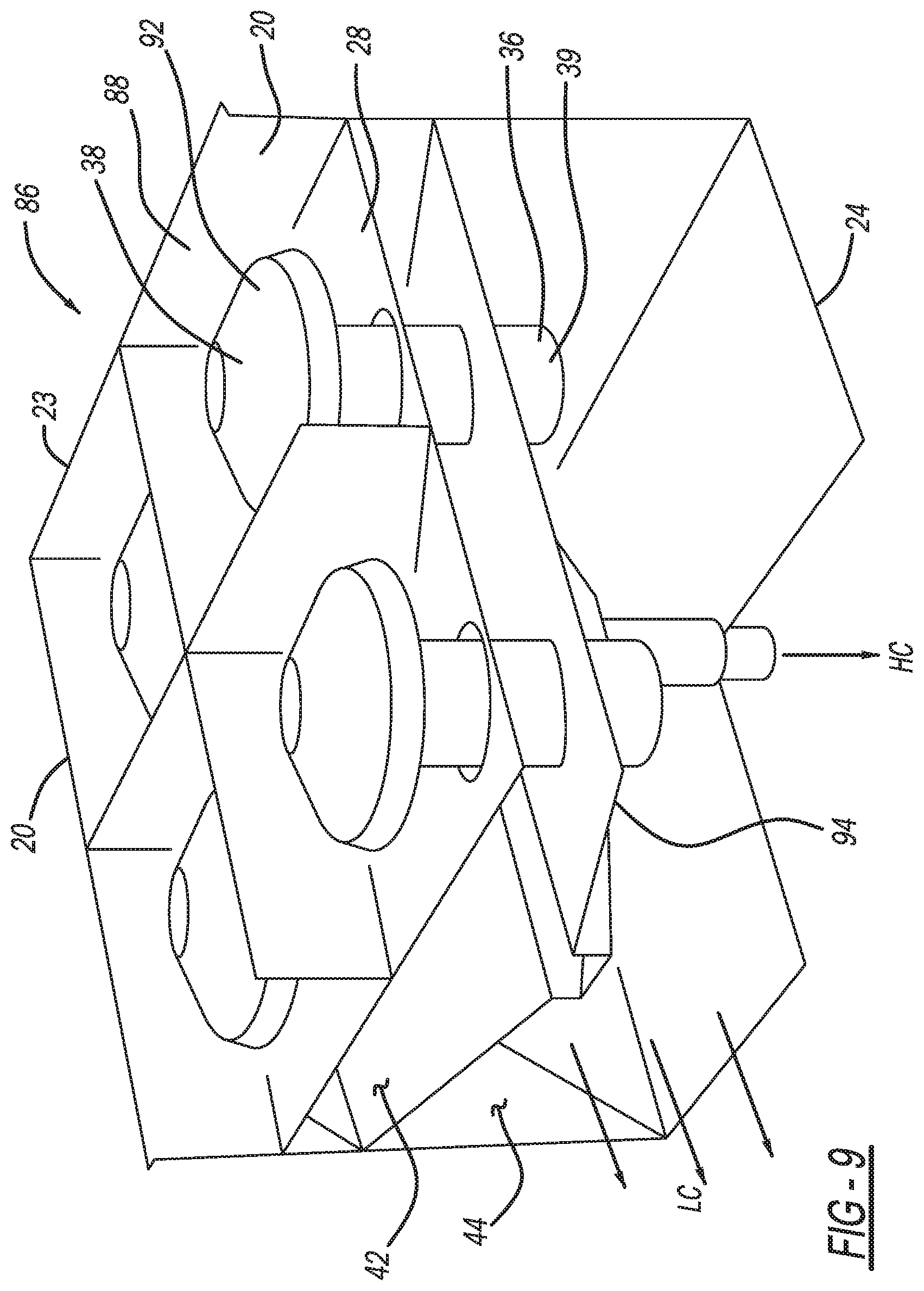 Patent US11787013 Figure 9 – Separation device for coating blasting and coating stripping booths