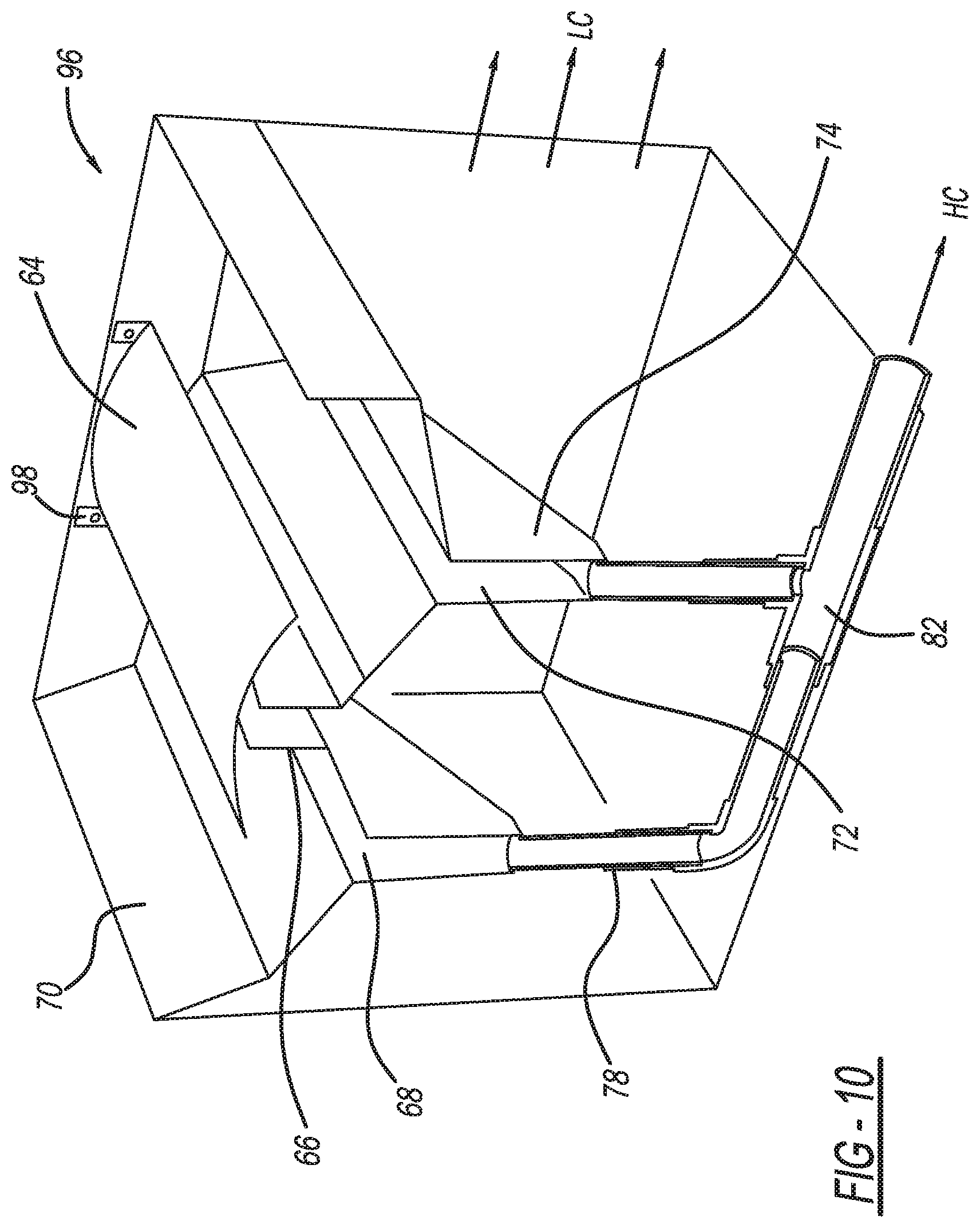 Patent US11787013 Figure 10 – Separation device for coating blasting and coating stripping booths
