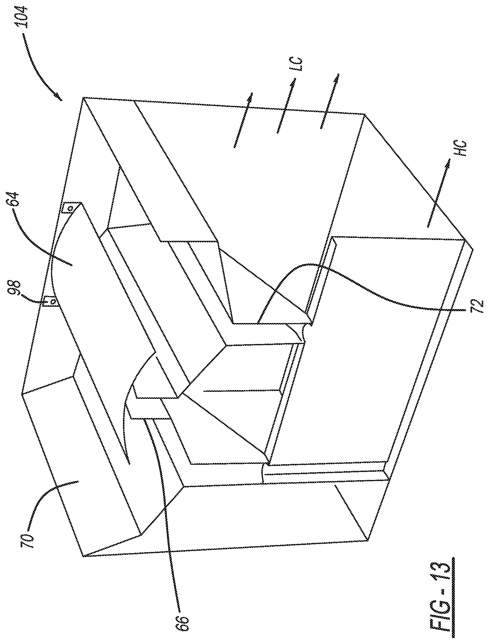 Patent US11787013 Figure 13 – Separation device for coating blasting and coating stripping booths