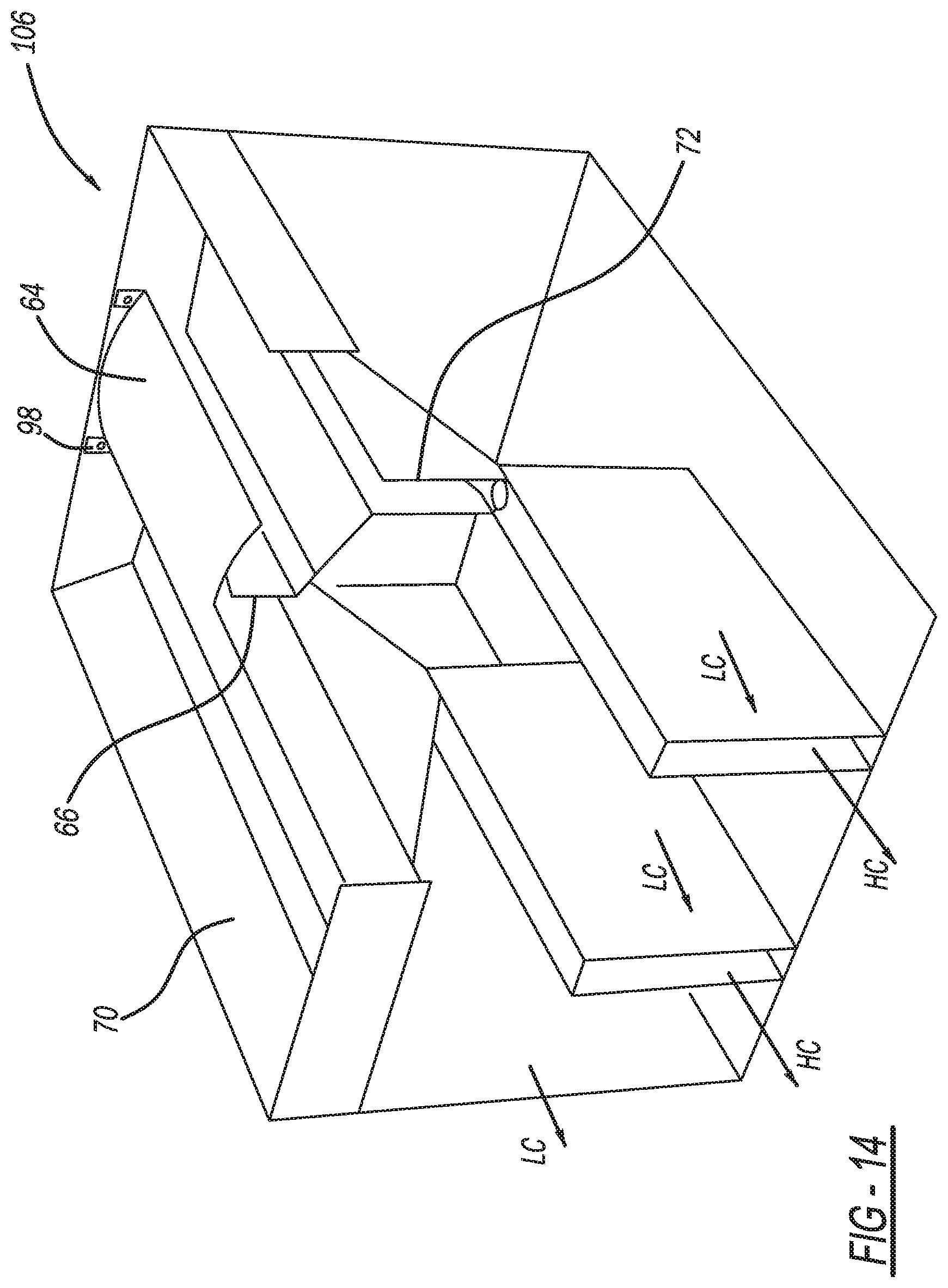 Patent US11787013 Figure 14 – Separation device for coating blasting and coating stripping booths