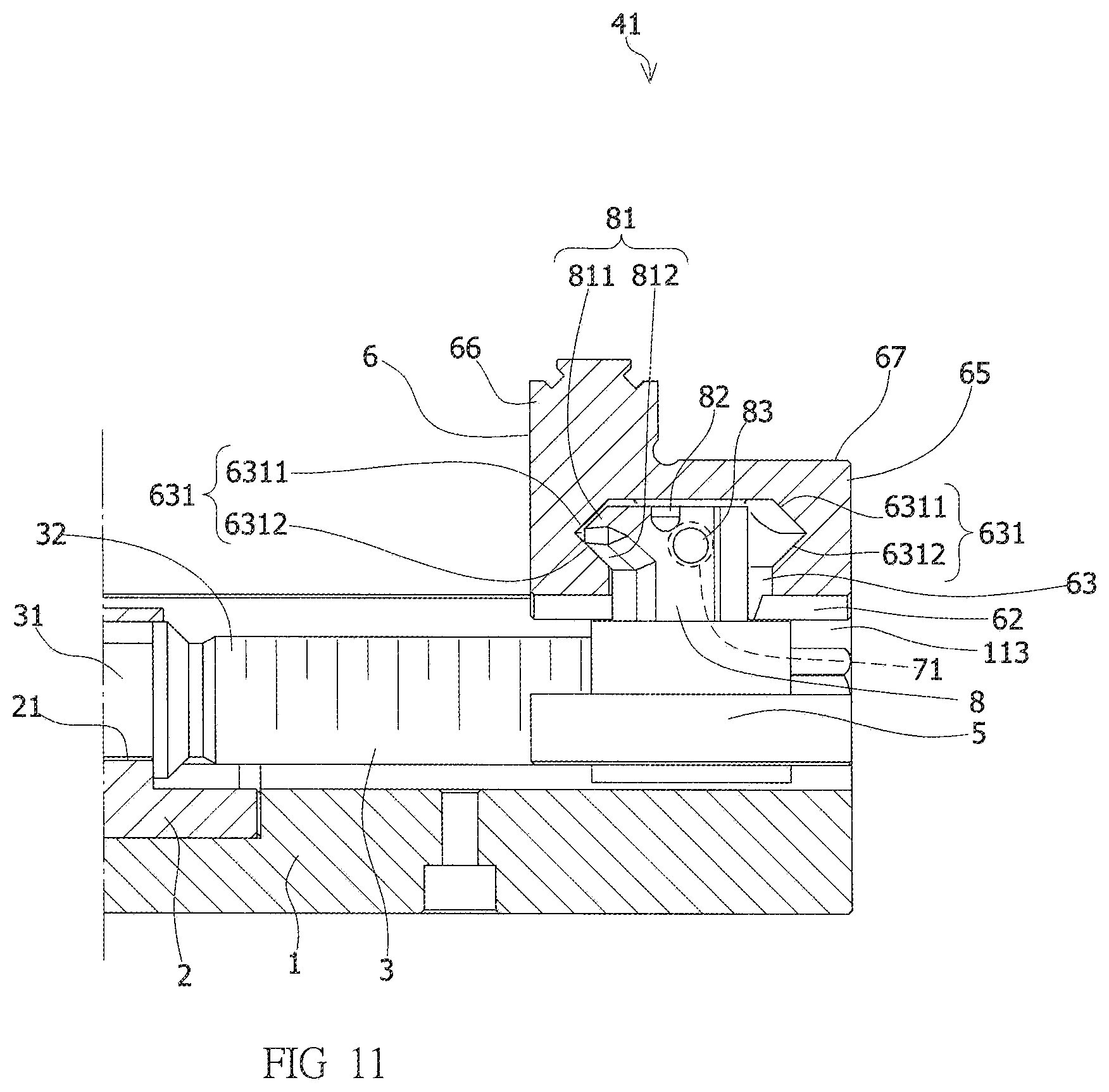 Patent US11787014 Figure 11 – Vice jaw deflecting structure