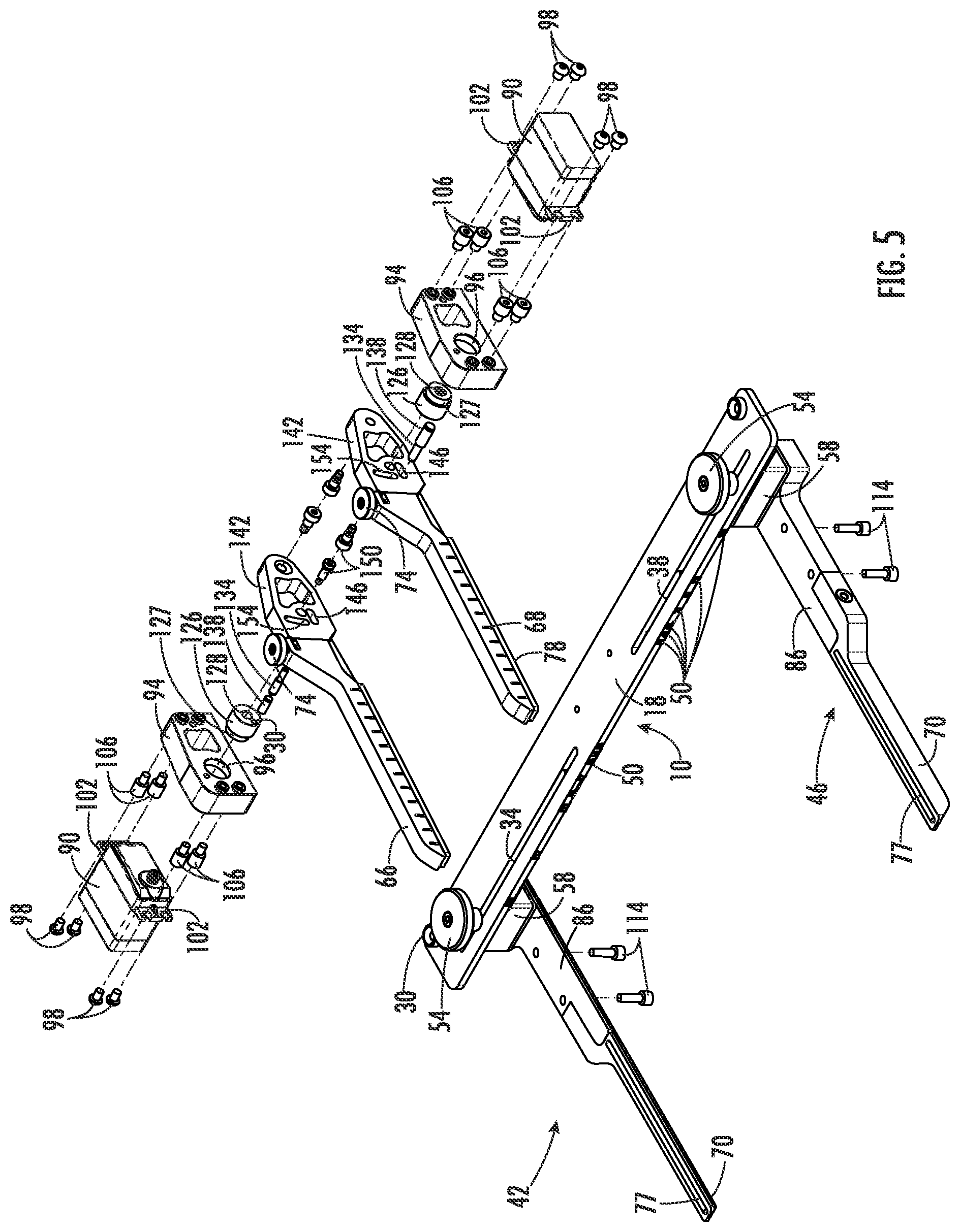 Patent US11787015 Figure 5 – Clamping assembly