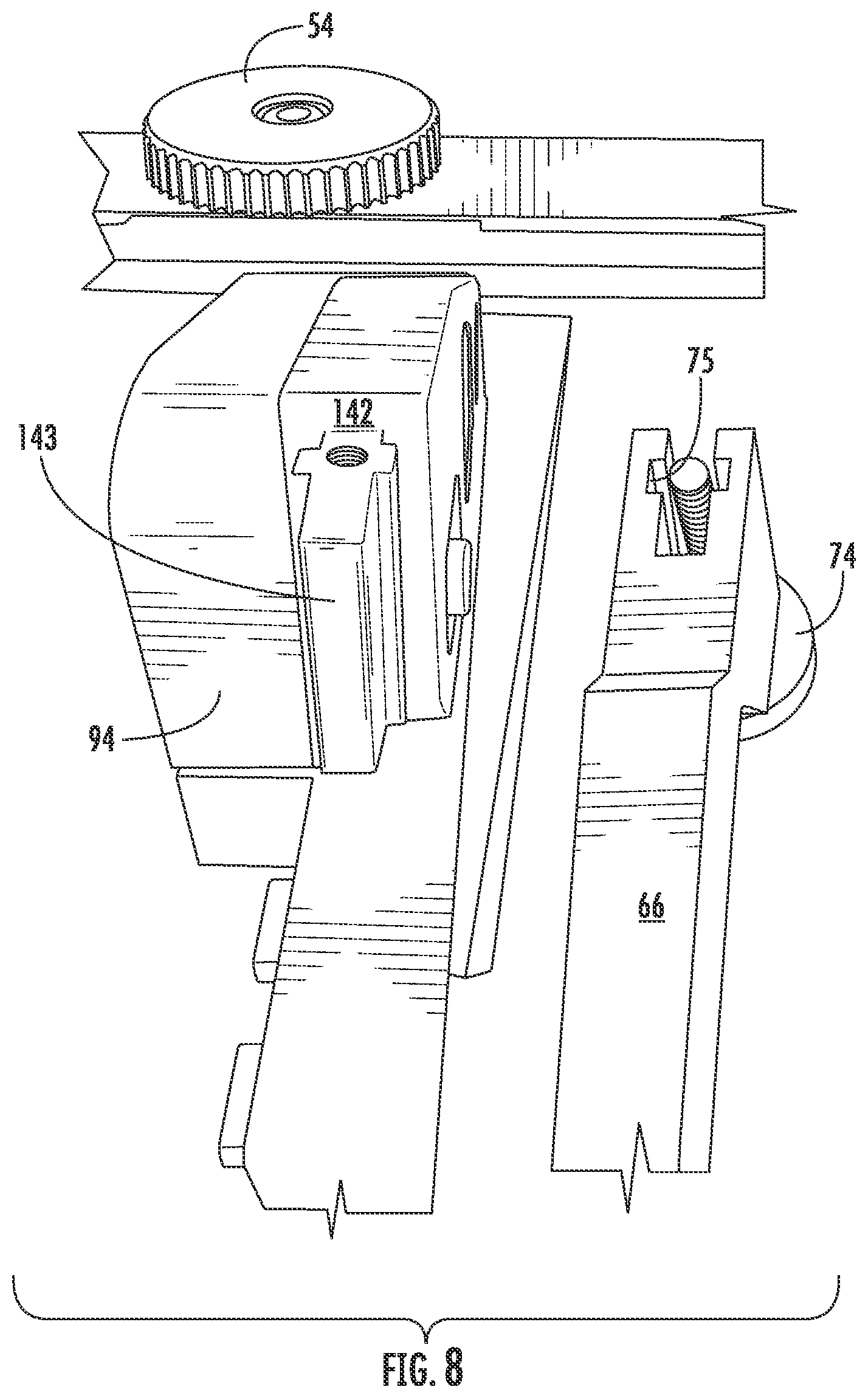 Patent US11787015 Figure 8 – Clamping assembly