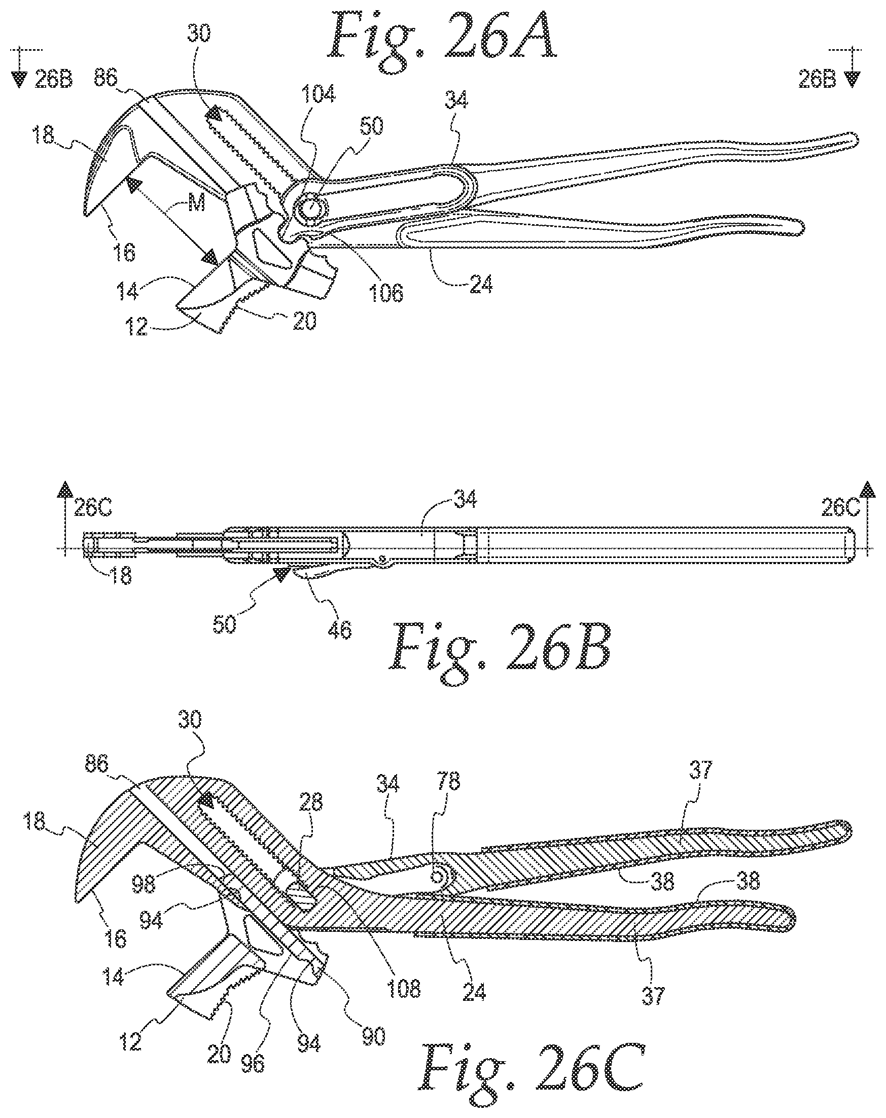 Patent US11787016 Figure 11 – Plier wrench with removable/reversible jaw