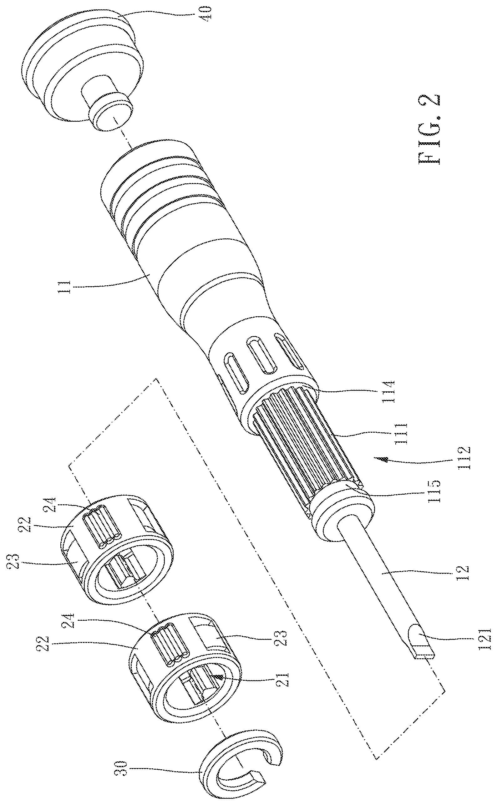 Patent US11787026 Figure 2 – Ratchet tool