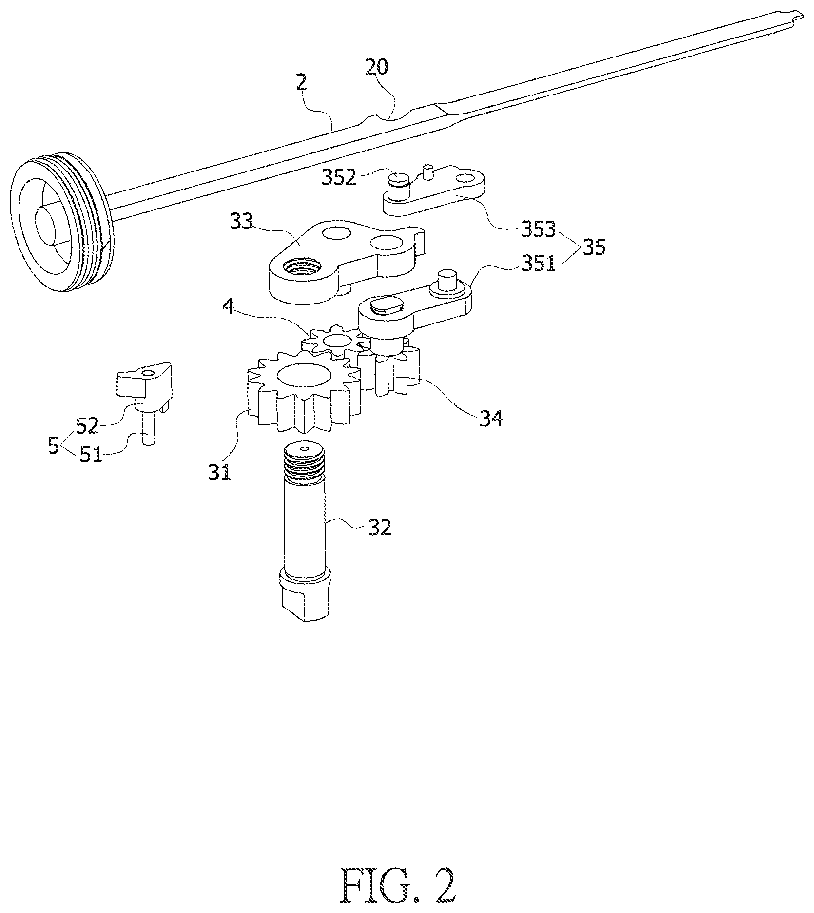 Patent US11787028 Figure 2 – Quick fastening device