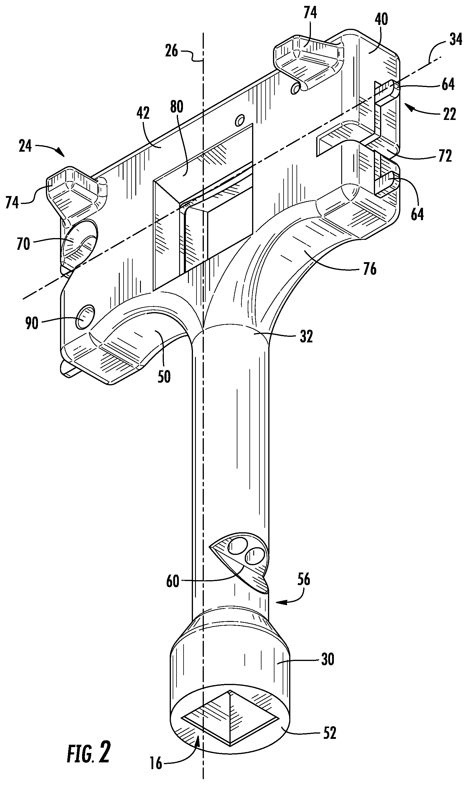 Patent US11787032 Figure 2 – Multi-function marine tool