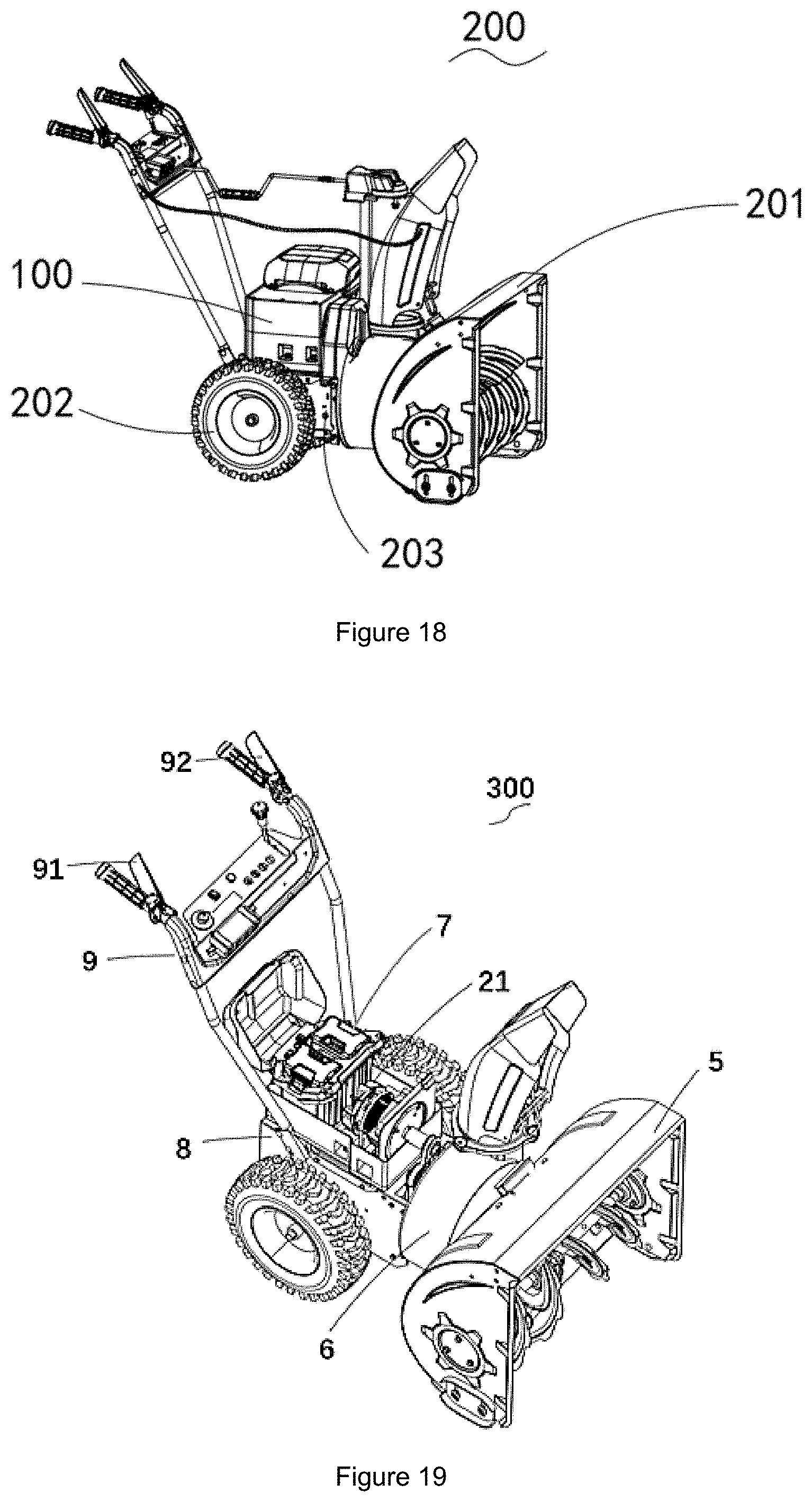 Patent US11787034 Figure 10 – Power head and outdoor power equipment using the same