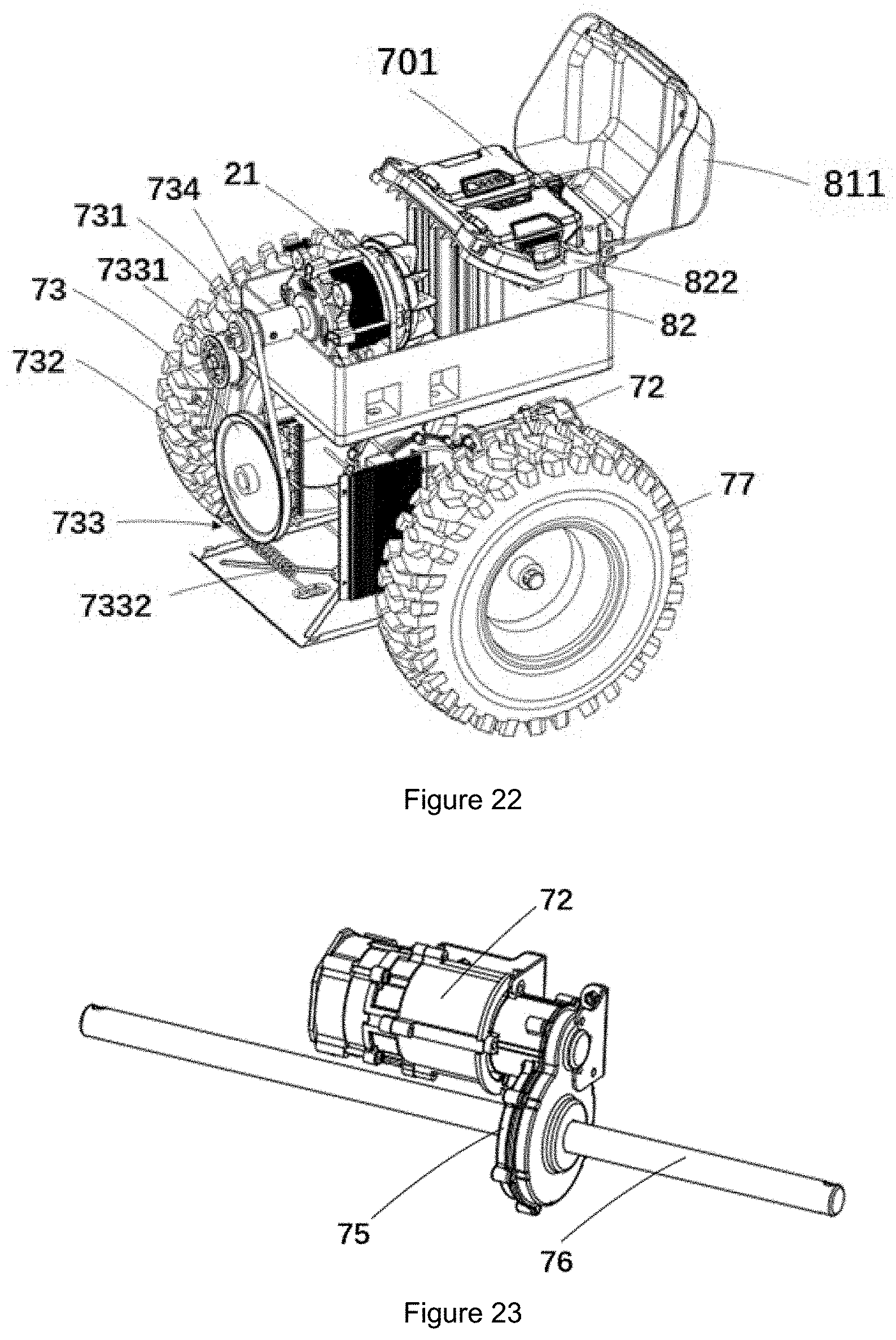 Patent US11787034 Figure 12 – Power head and outdoor power equipment using the same