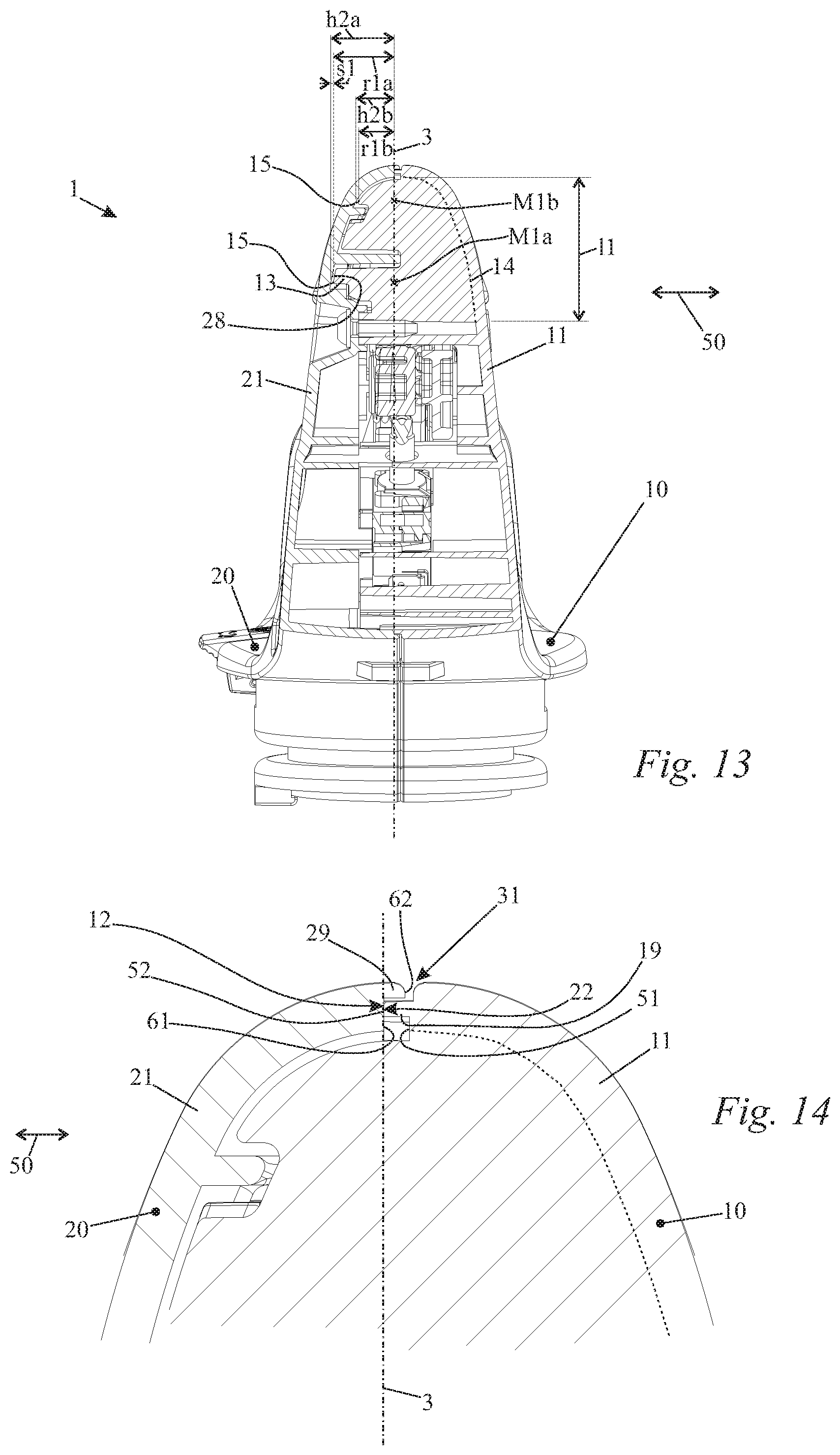 Patent US11787035 Figure 7 – Housing