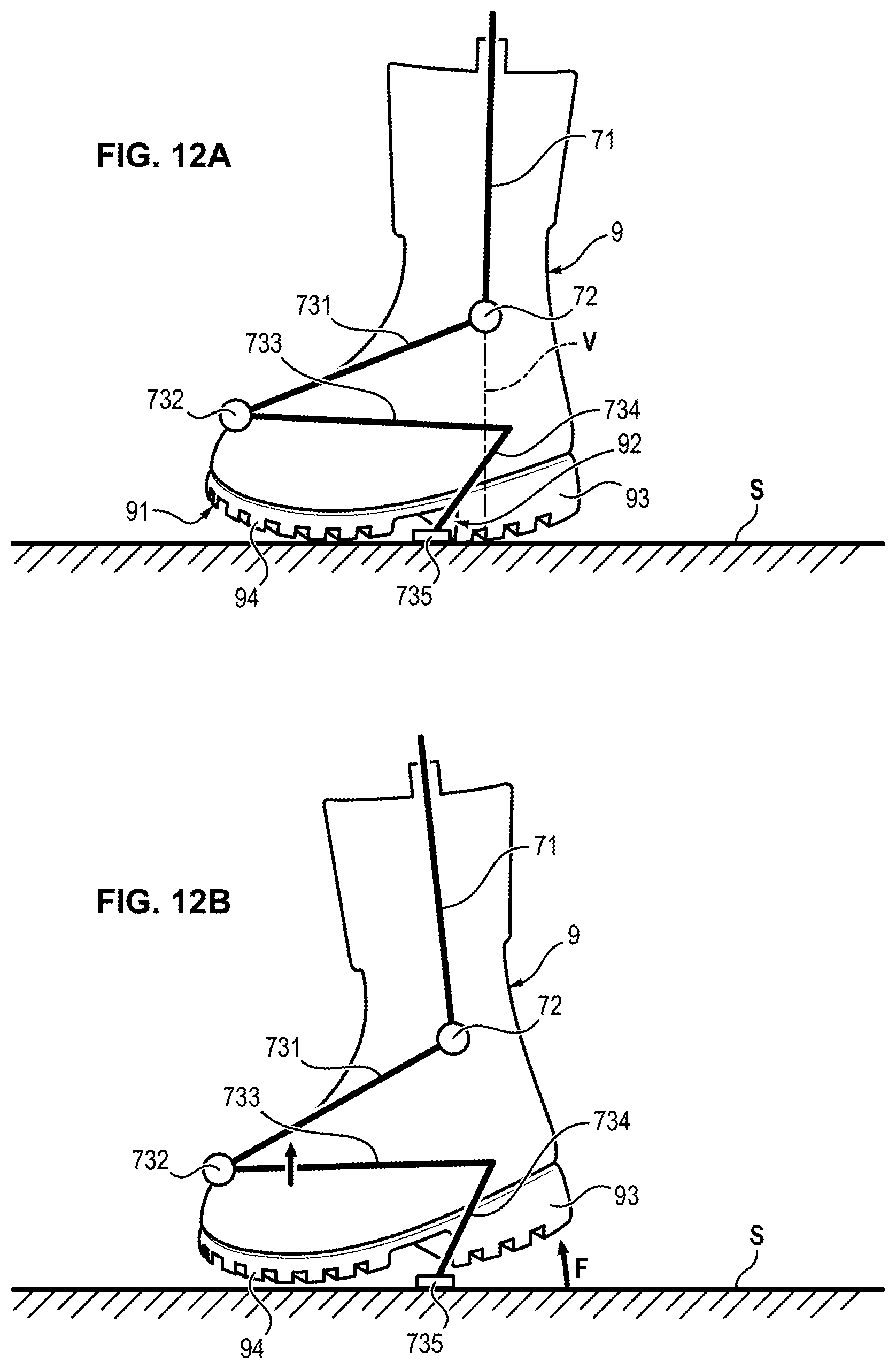 Patent US11787040 Figure 8 – Modular exoskeleton structure that provides force assistance to the user