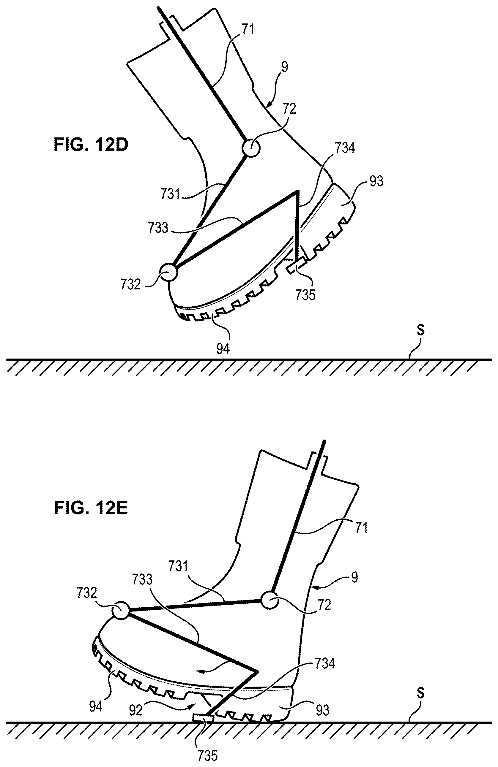 Patent US11787040 Figure 10 – Modular exoskeleton structure that provides force assistance to the user