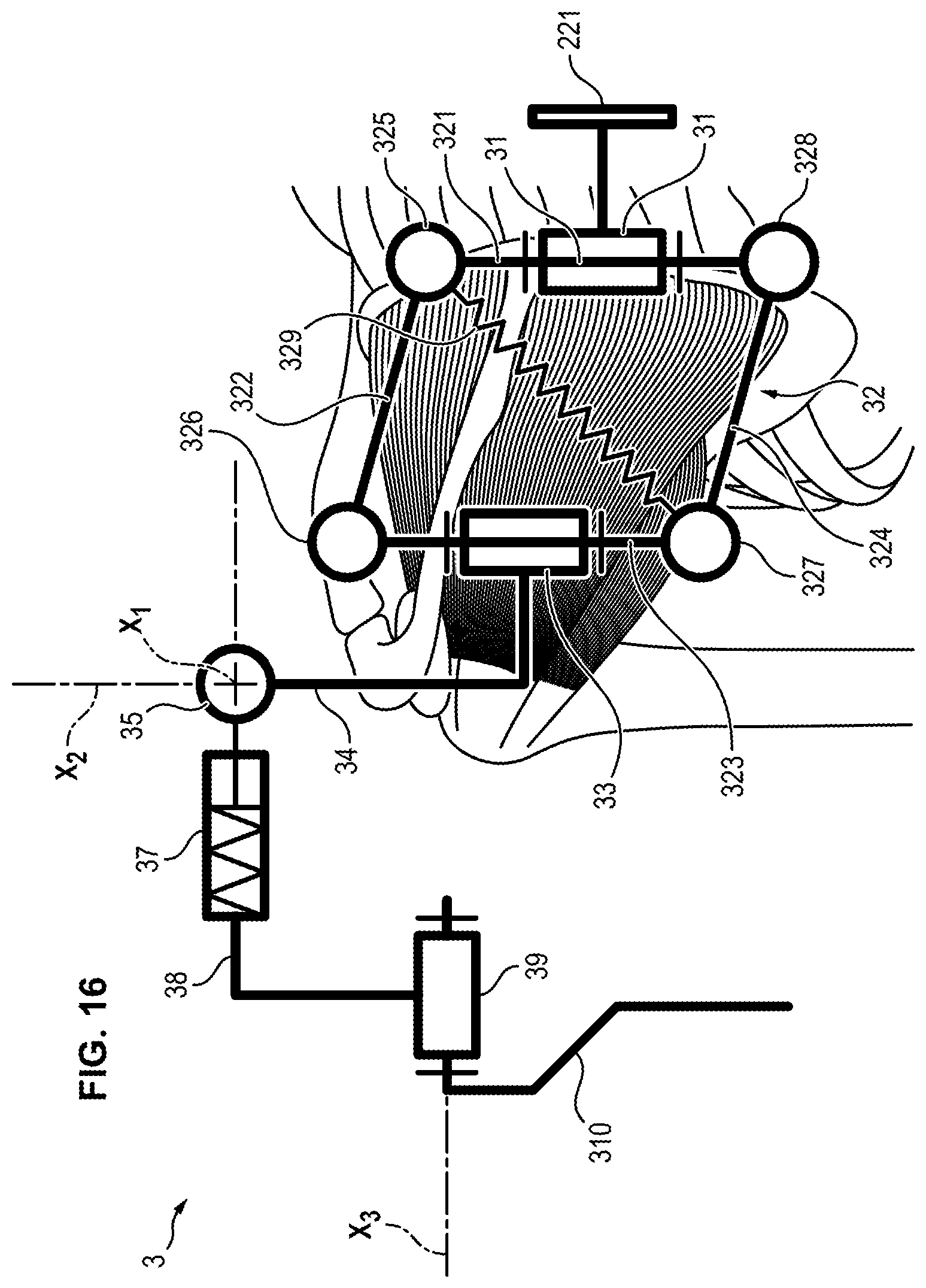 Patent US11787040 Figure 13 – Modular exoskeleton structure that provides force assistance to the user