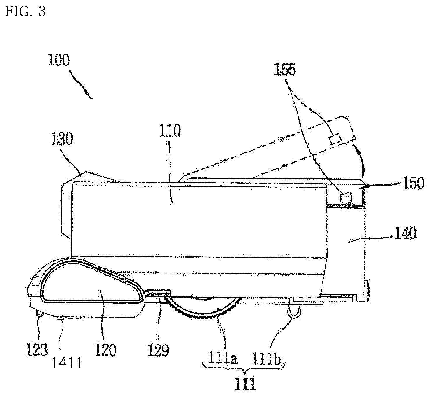 Patent US11787041 Figure 3 – Mobile robot and method of controlling a plurality of mobile robots