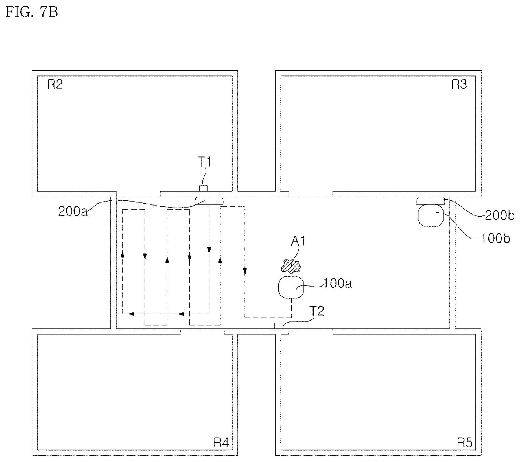 Patent US11787041 Figure 10 – Mobile robot and method of controlling a plurality of mobile robots