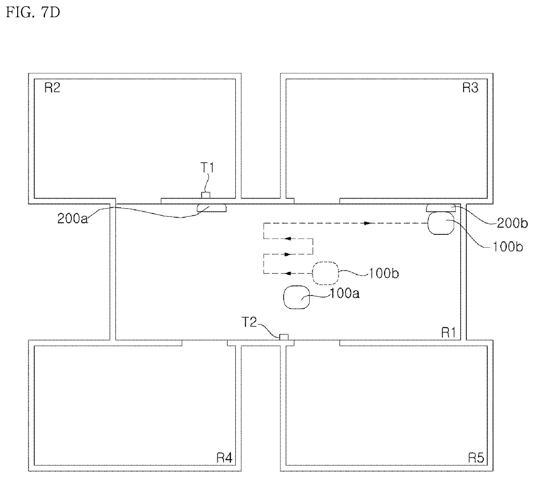 Patent US11787041 Figure 12 – Mobile robot and method of controlling a plurality of mobile robots