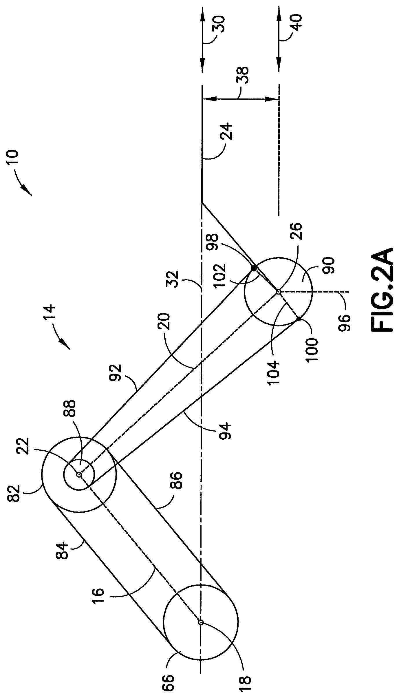 Patent US11787042 Figure 2 – Robot having arm with end effector having bend portion
