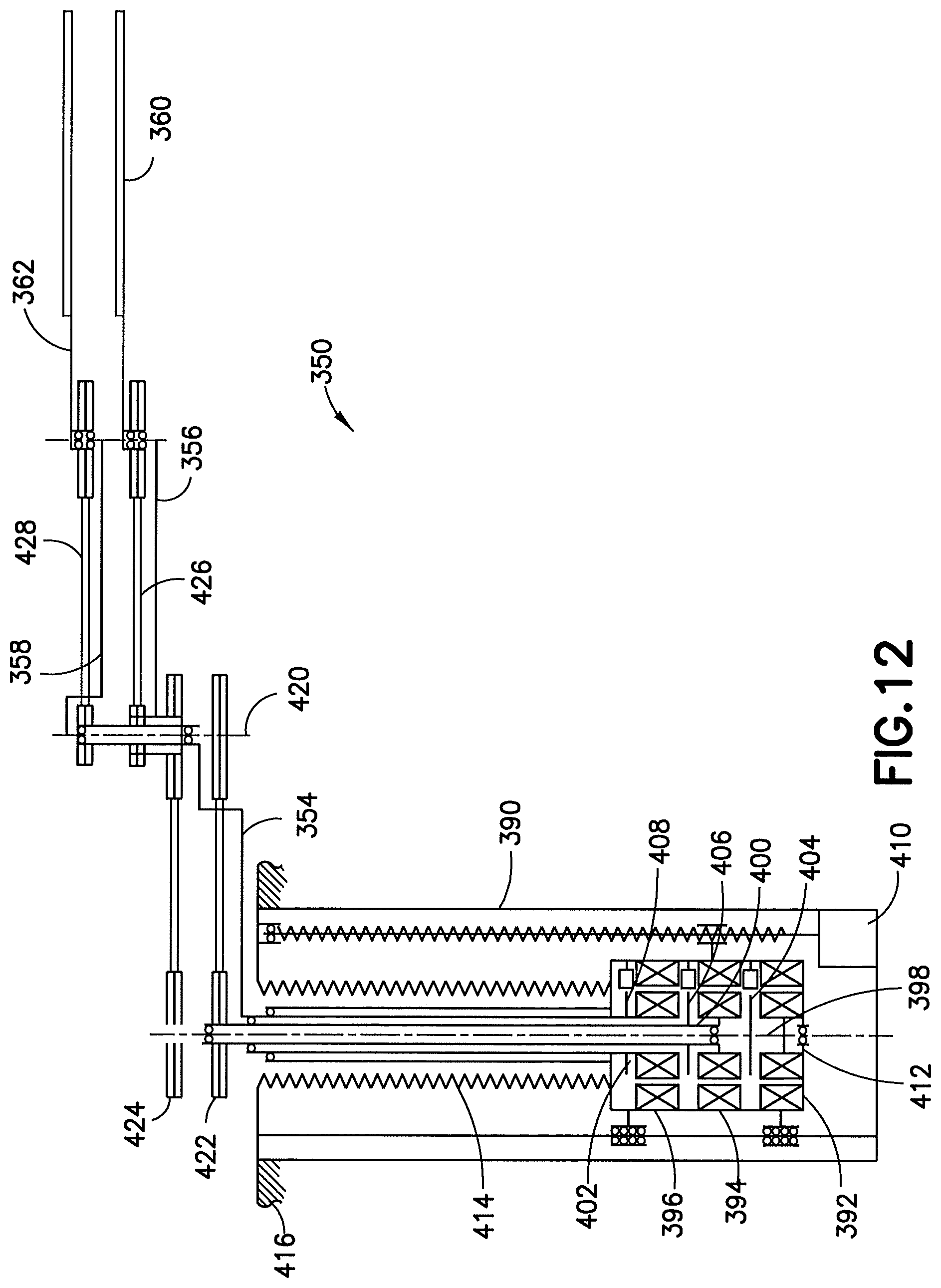 Patent US11787042 Figure 13 – Robot having arm with end effector having bend portion