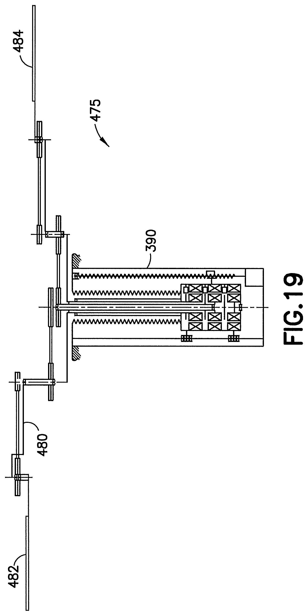 Patent US11787042 Figure 19 – Robot having arm with end effector having bend portion