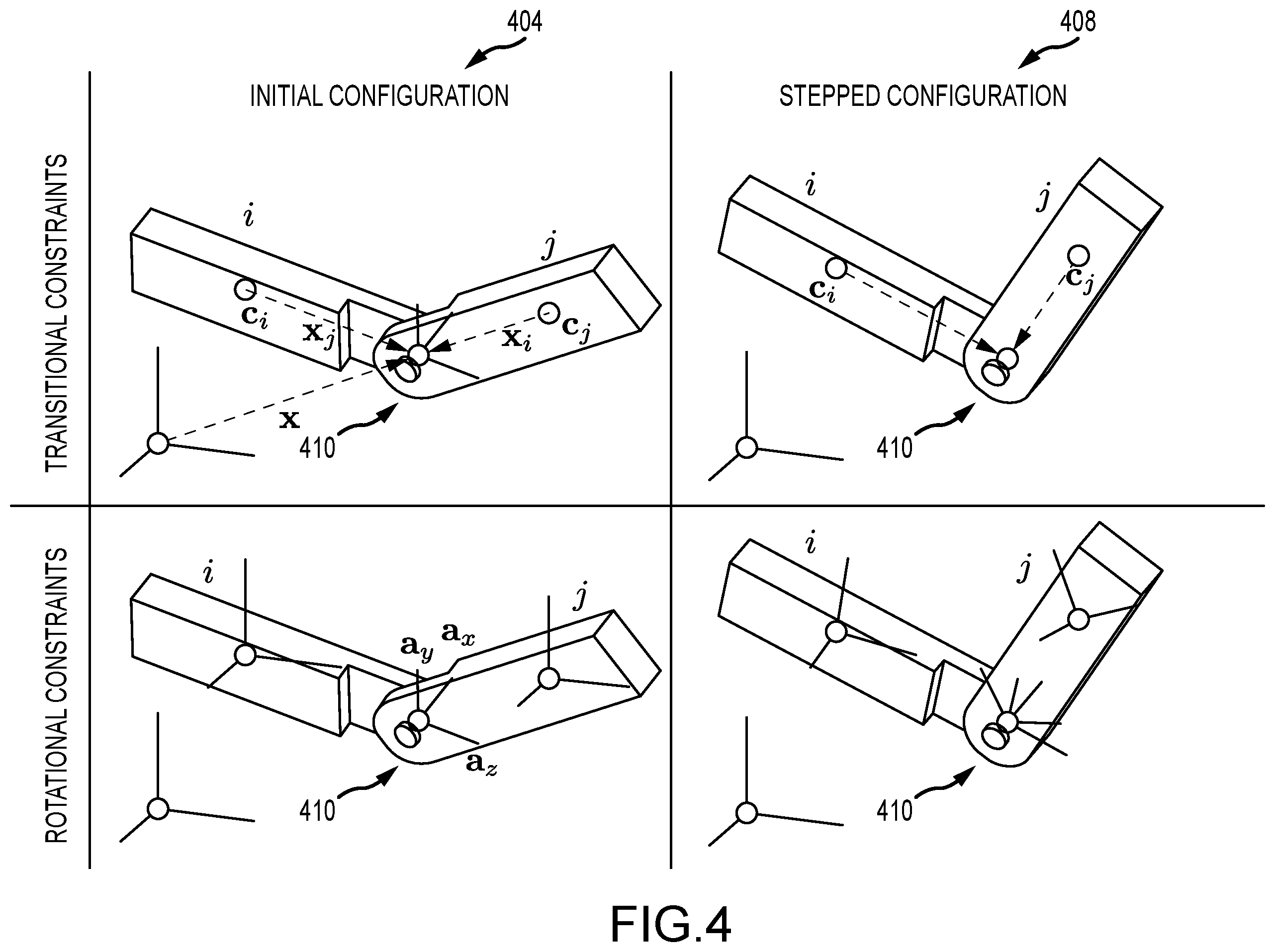 Patent US11787045 Figure 4 – Robot with an inverse kinematics (IK)-based controller for retargeting input motions