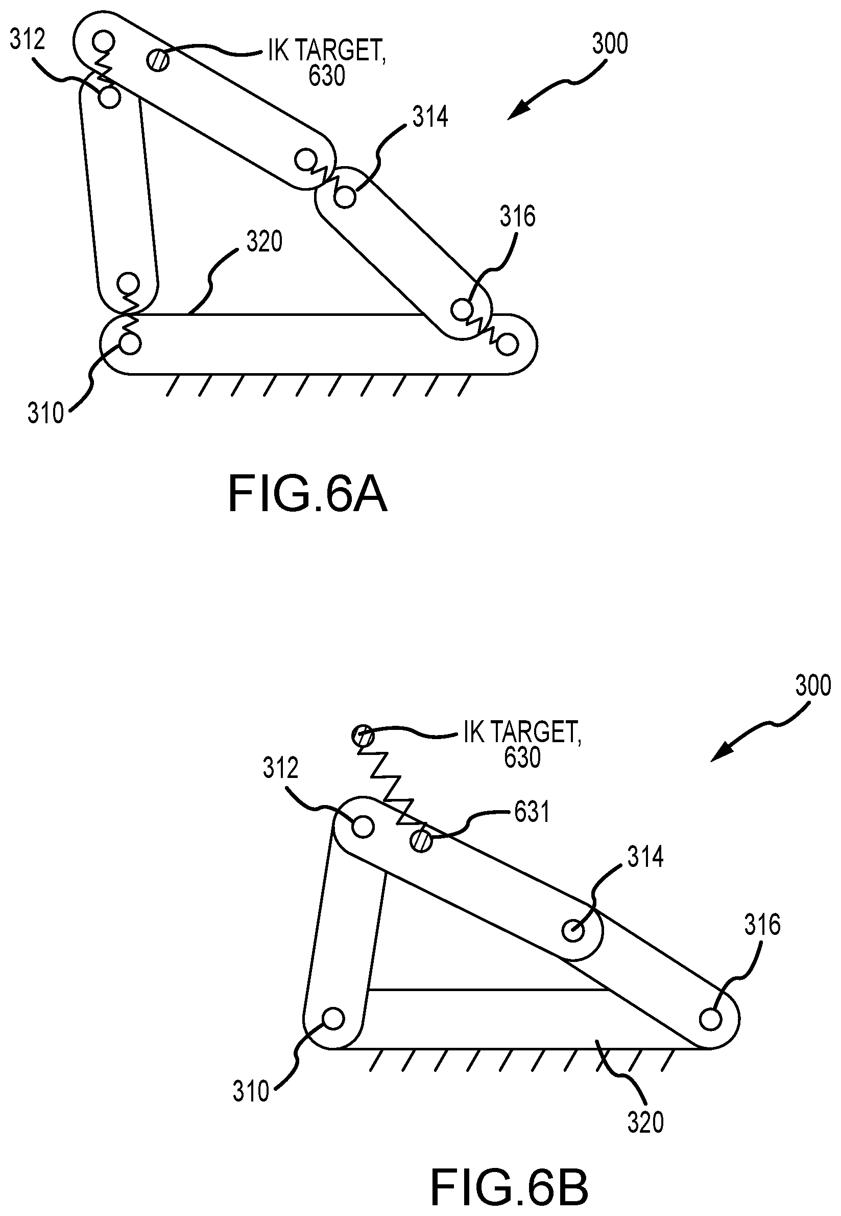 Patent US11787045 Figure 6 – Robot with an inverse kinematics (IK)-based controller for retargeting input motions
