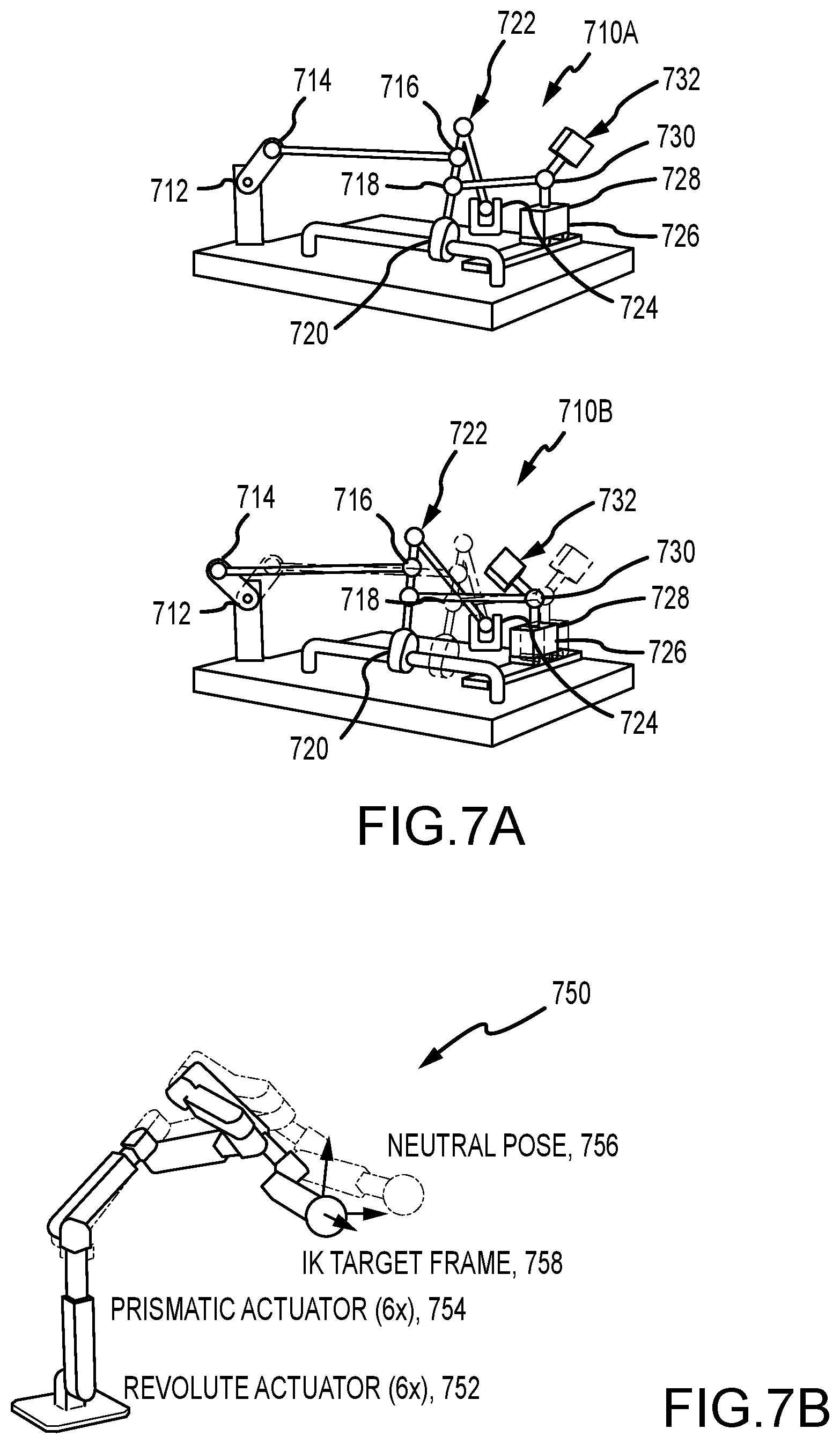 Patent US11787045 Figure 8 – Robot with an inverse kinematics (IK)-based controller for retargeting input motions
