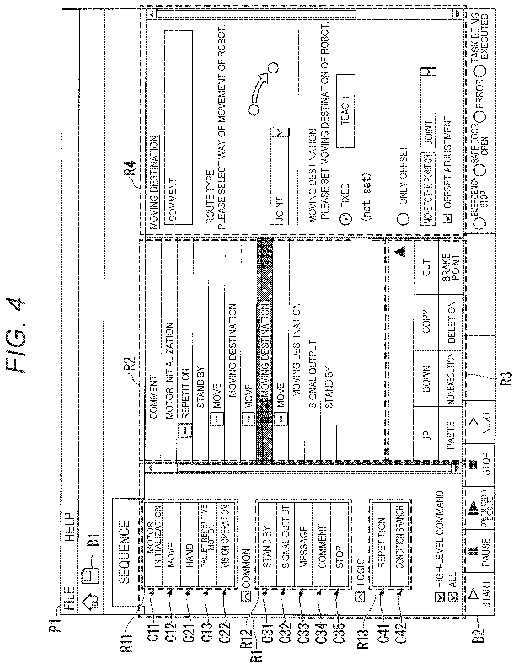 Patent US11787046 Figure 3 – Control device, robot system, and display method