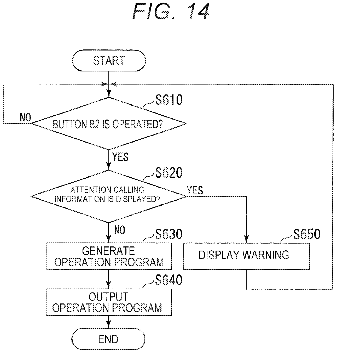 Patent US11787046 Figure 13 – Control device, robot system, and display method