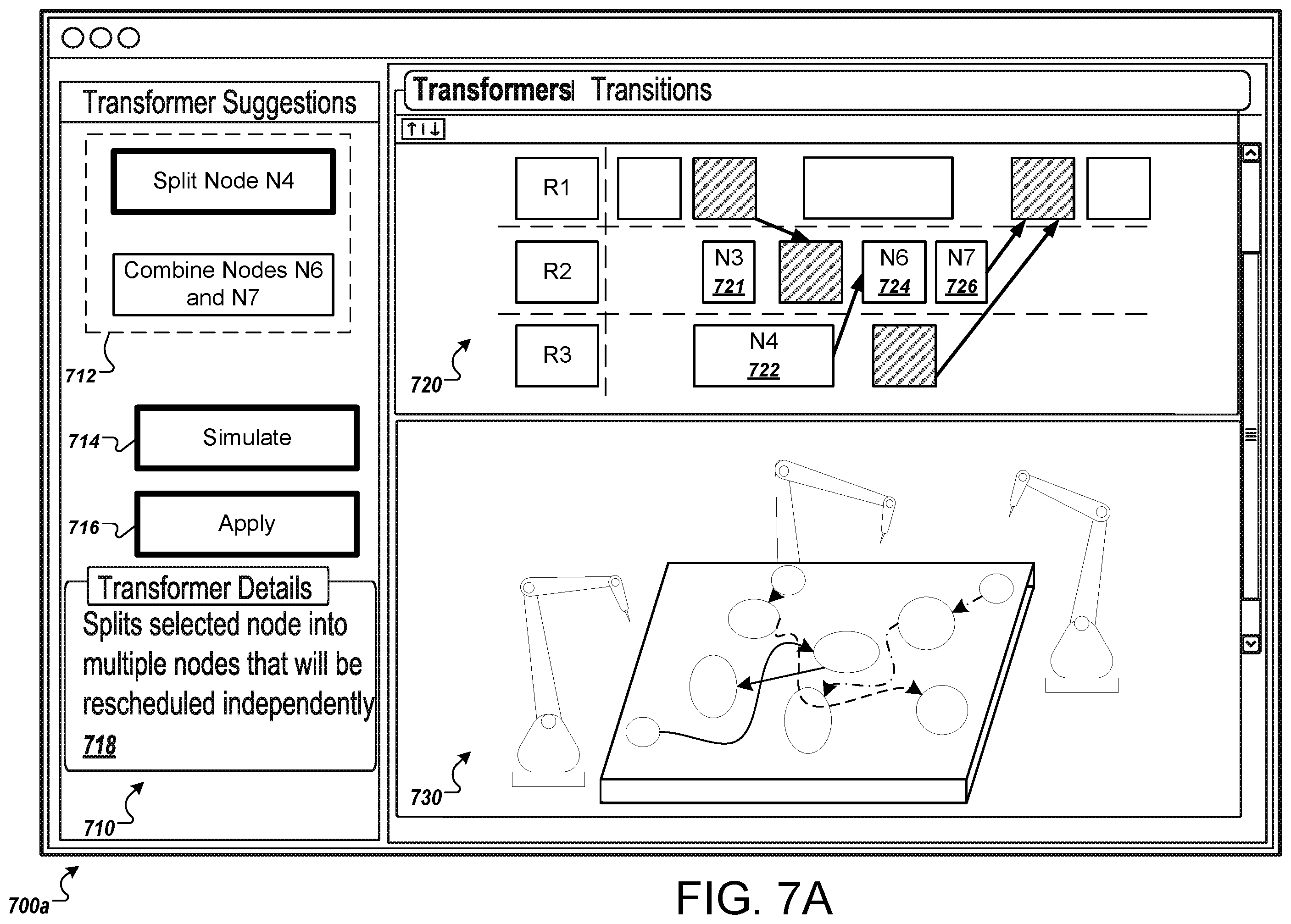 Patent US11787048 Figure 8 – Robot planning from process definition graph