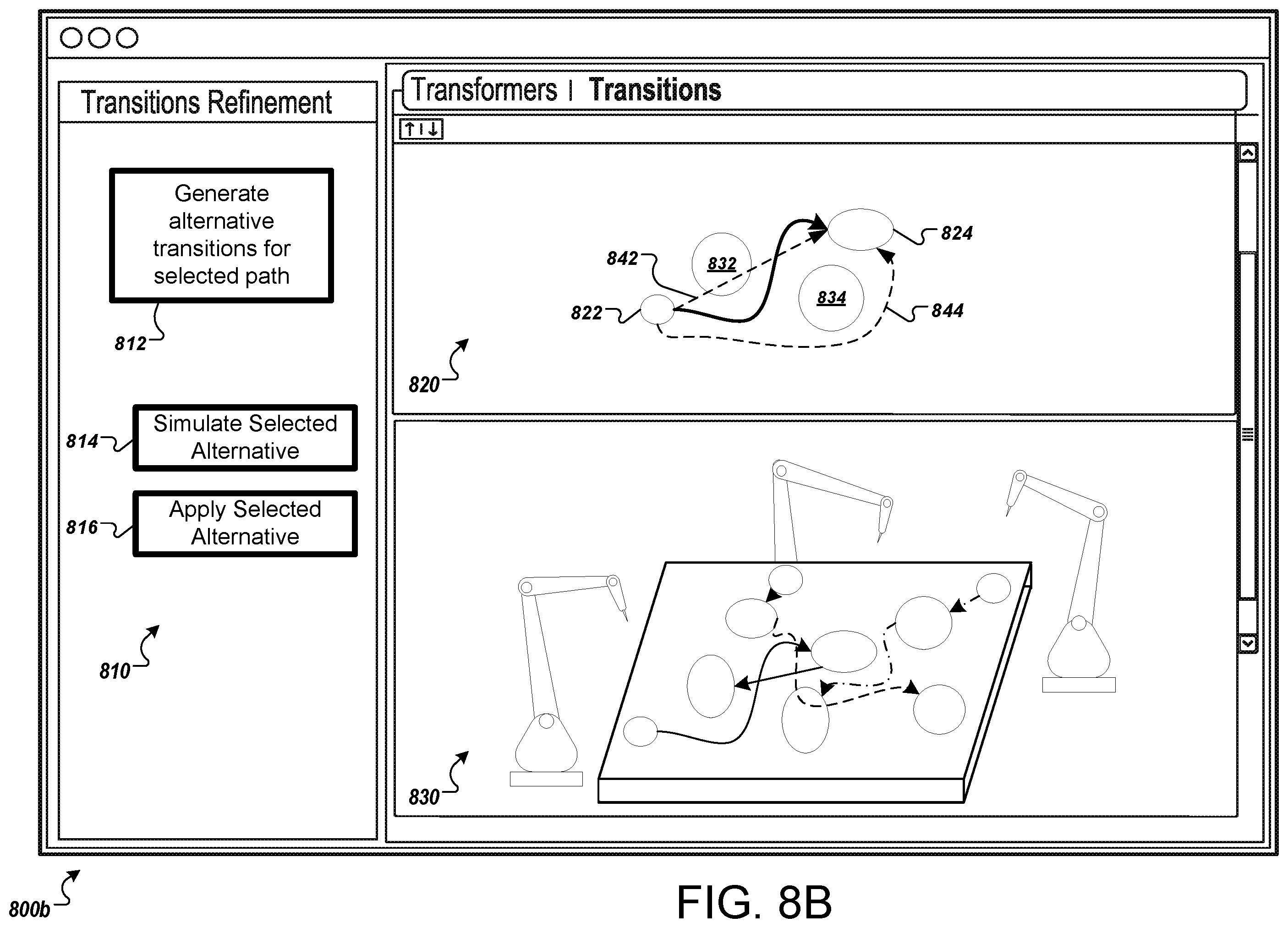 Patent US11787048 Figure 11 – Robot planning from process definition graph