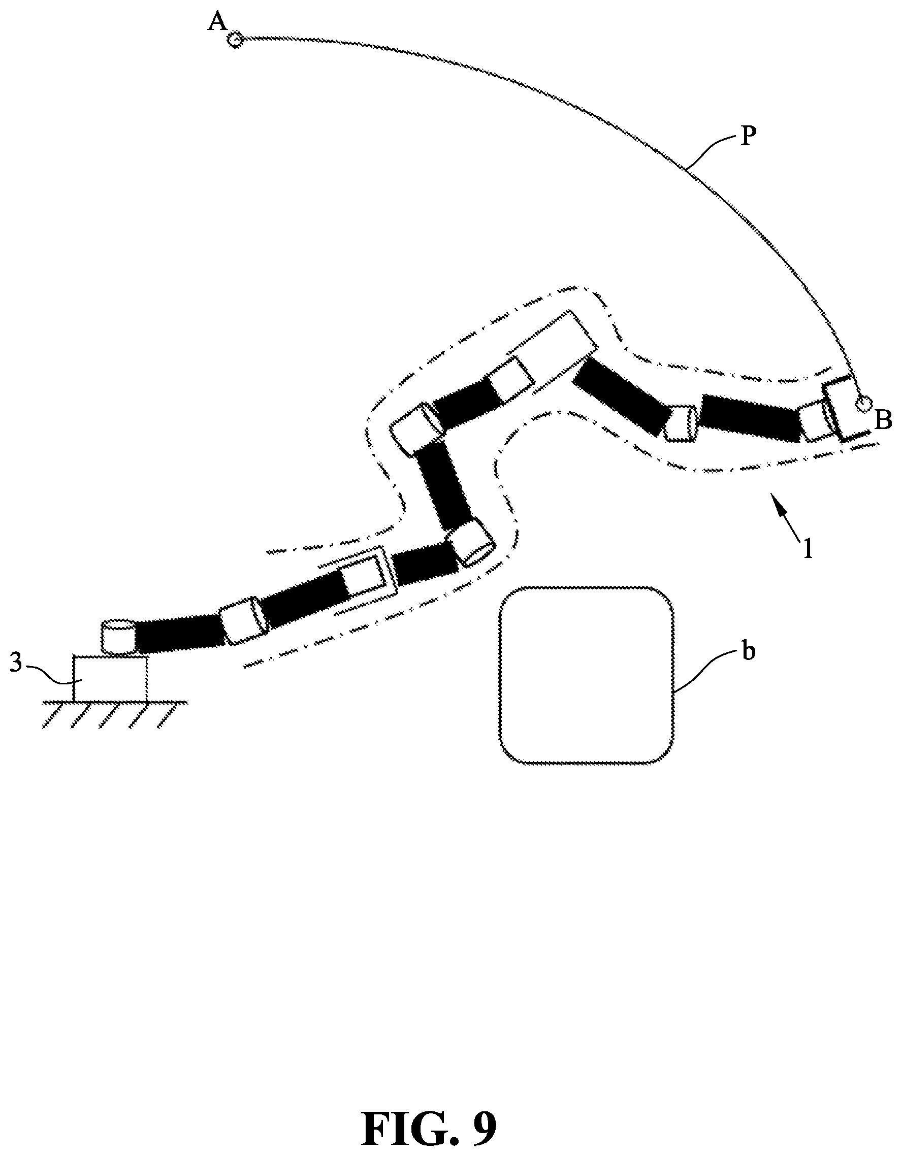 Patent US11787056 Figure 9 – Robot arm obstacle avoidance method and robot arm obstacle avoidance system