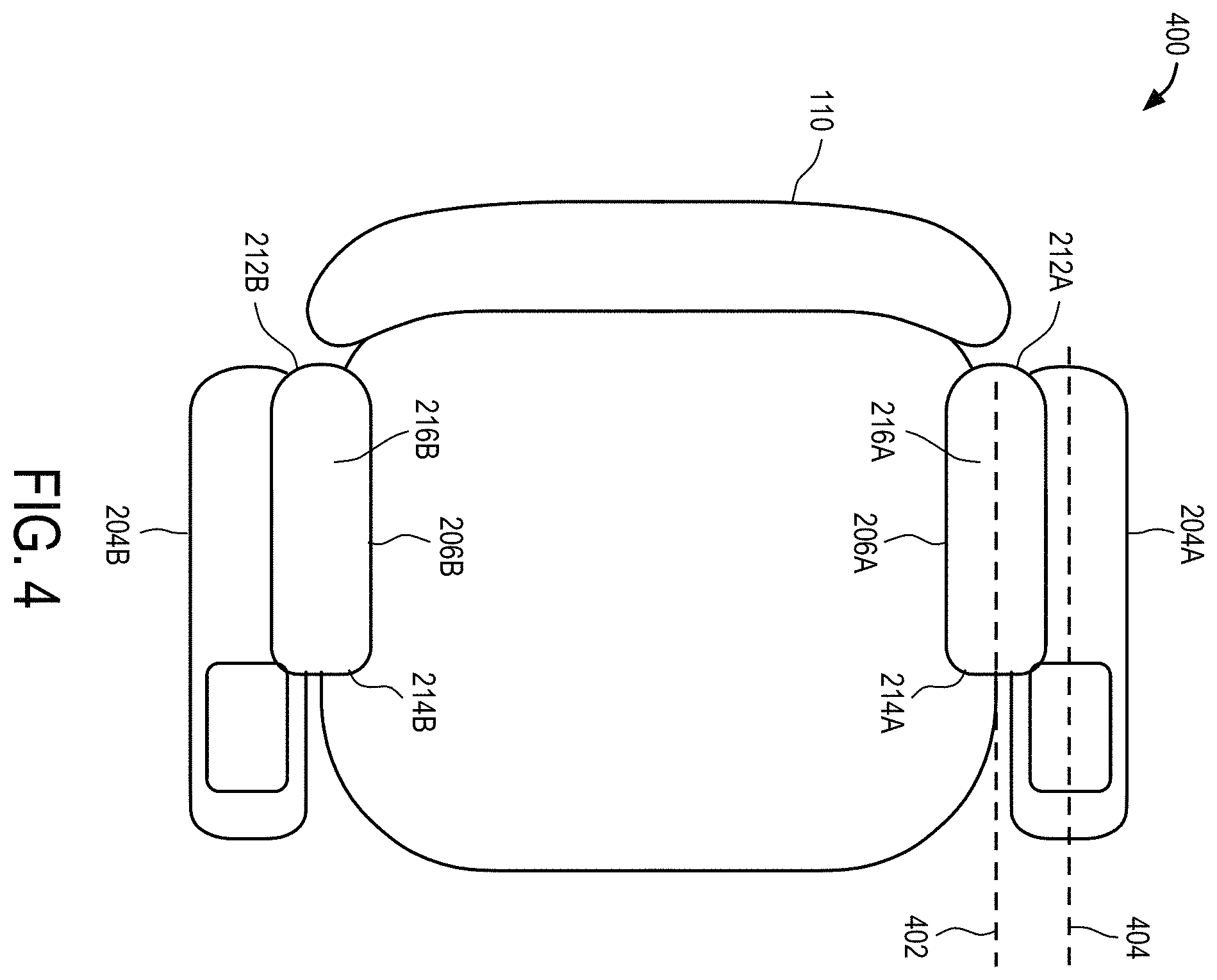 Patent US11787063 Figure 4 – Linear lock and adjustable arm support system