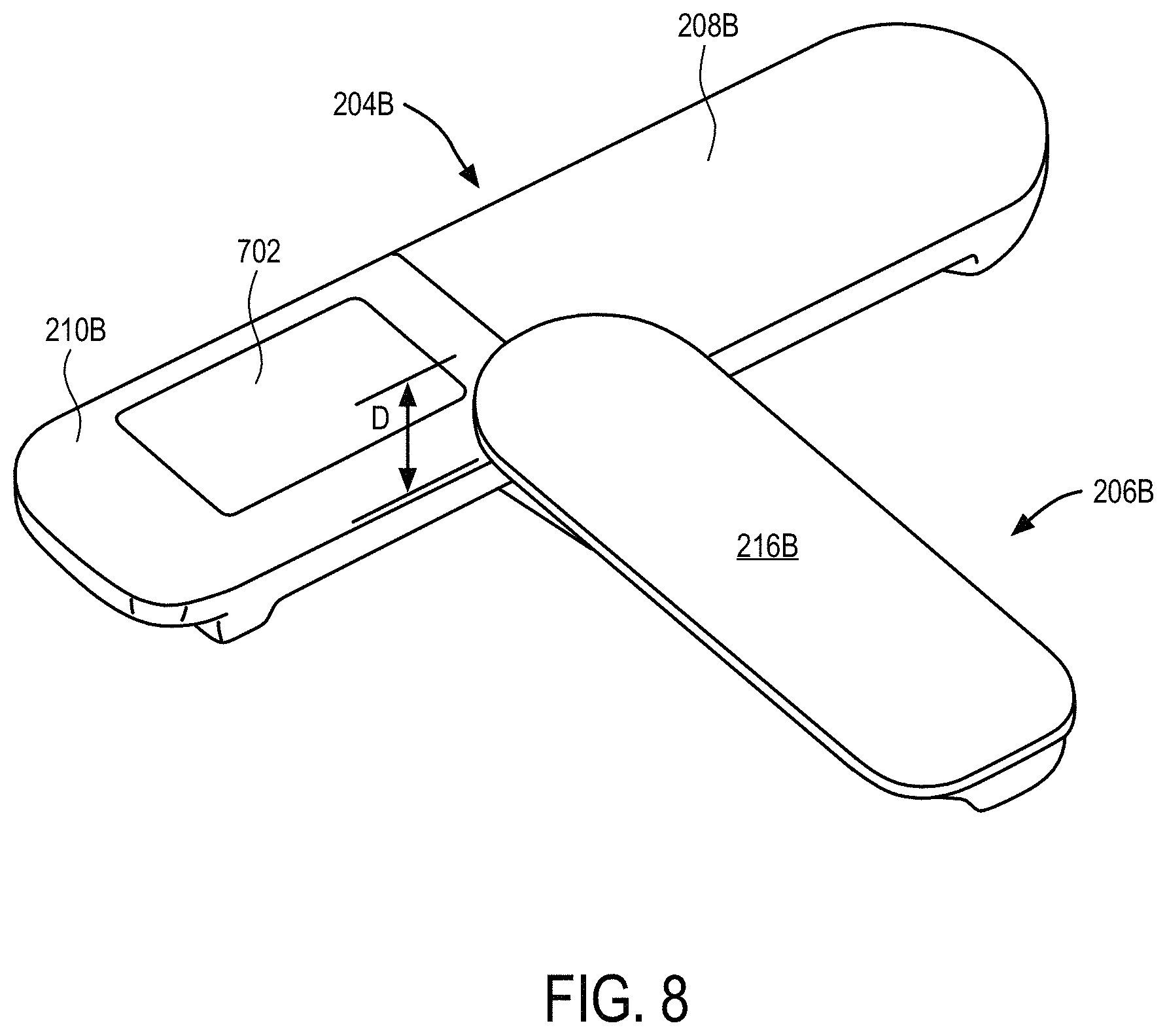 Patent US11787063 Figure 8 – Linear lock and adjustable arm support system
