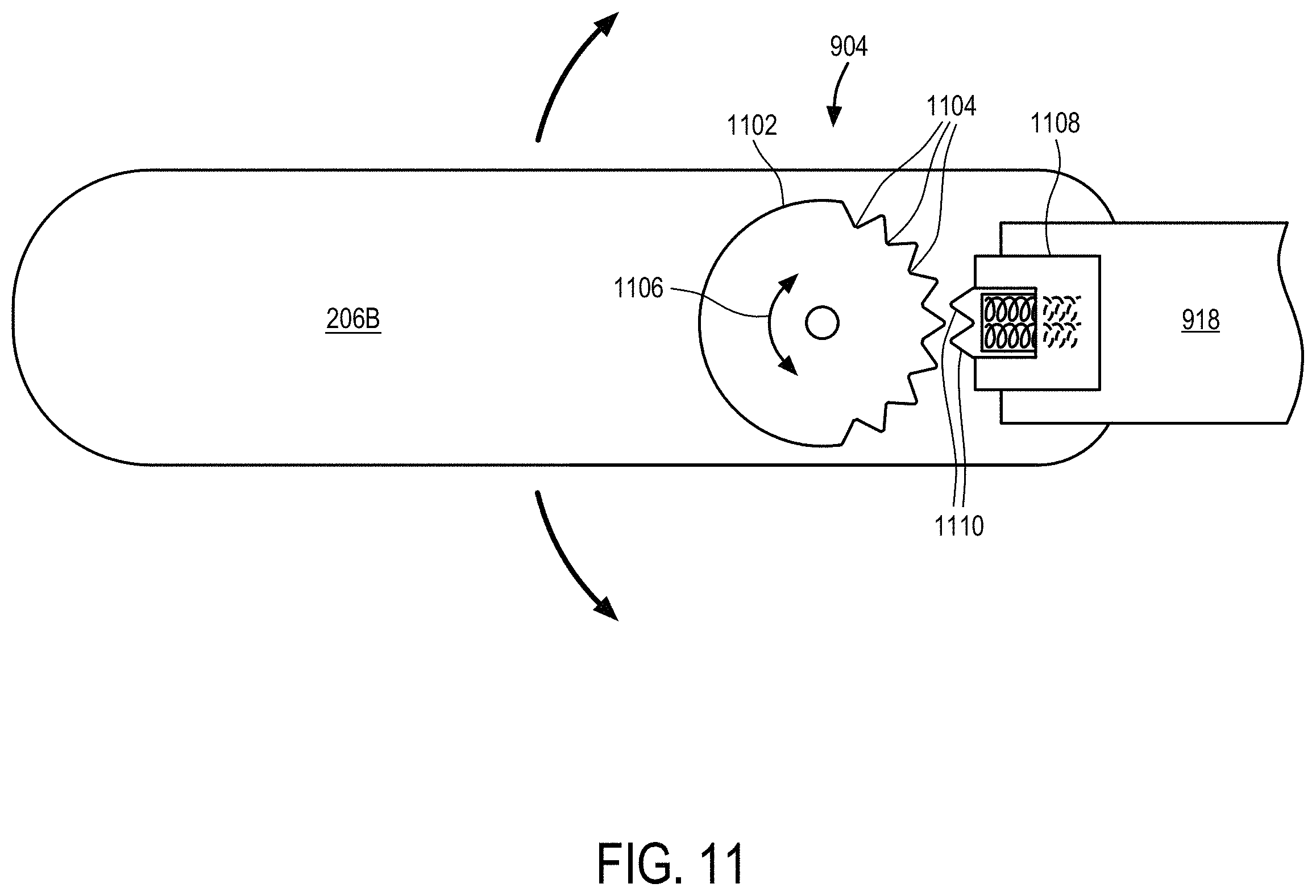 Patent US11787063 Figure 10 – Linear lock and adjustable arm support system