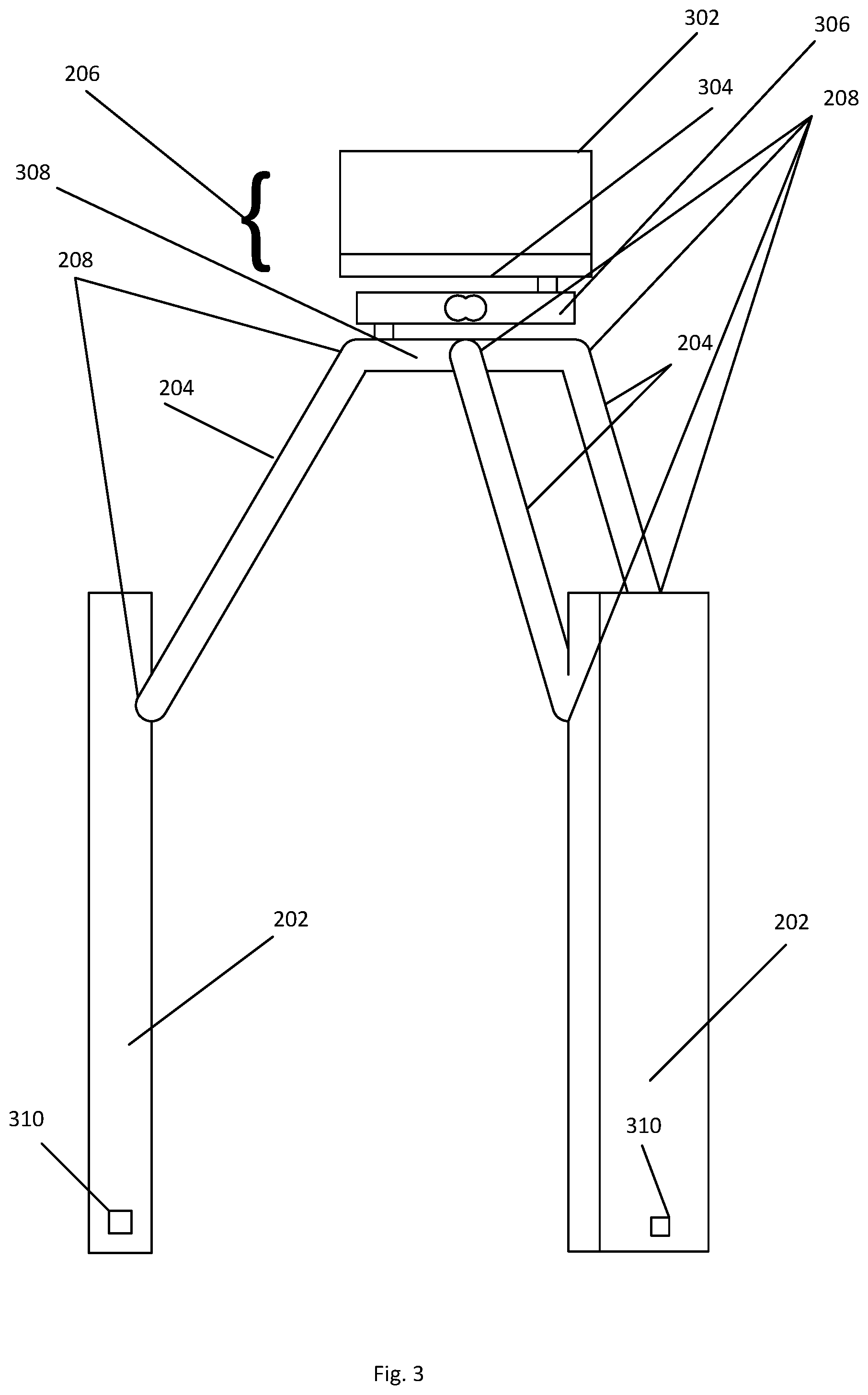 Patent US11787064 Figure 3 – Mass-controlled viscous material deposition system, apparatus and method