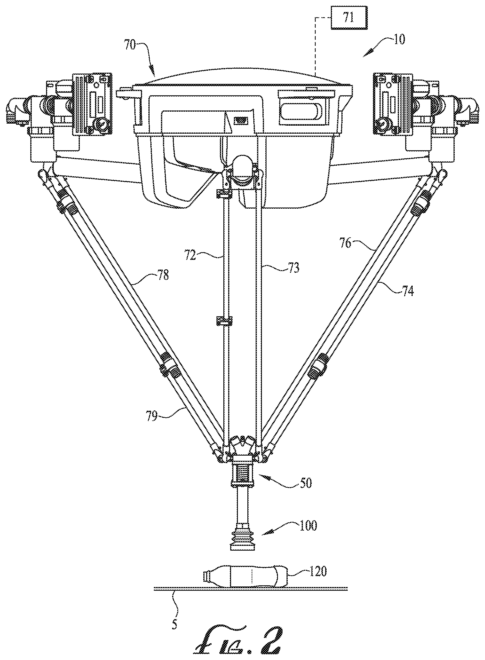 Patent US11787066 Figure 2 – High speed manipulation of non-uniform objects