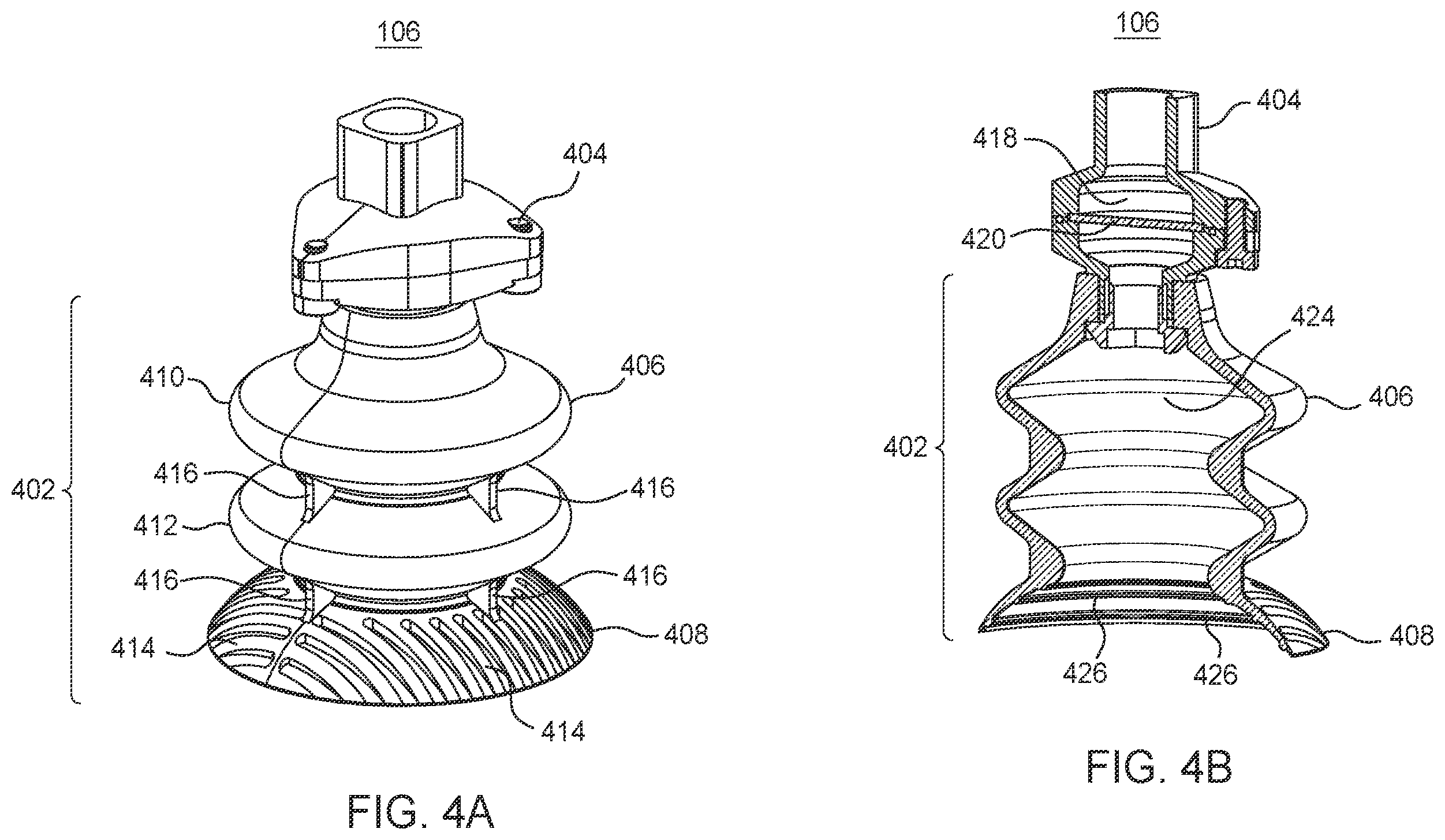 Patent US11787067 Figure 8 – Suction cup design for varying packages