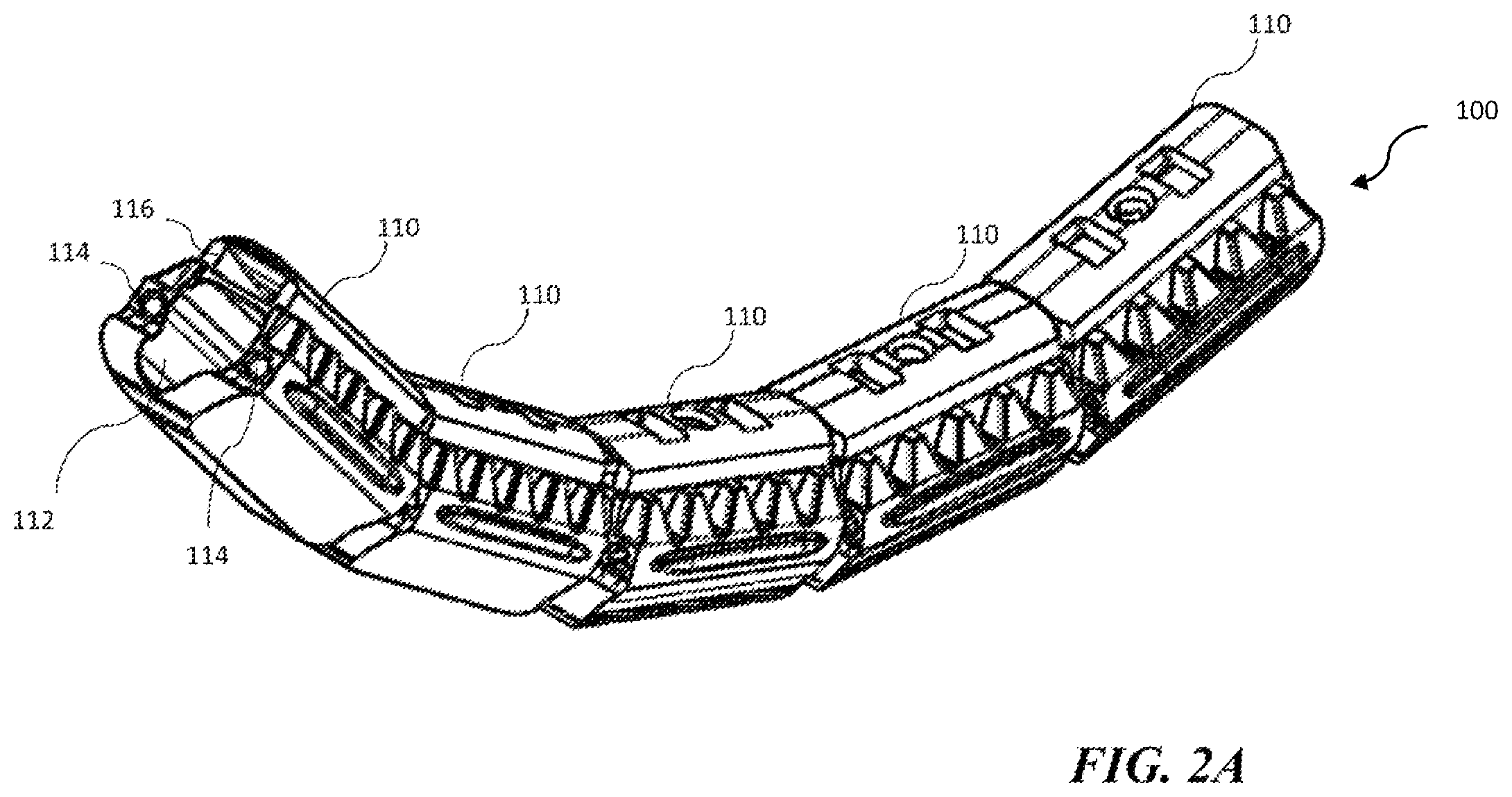 Patent US11787069 Figure 3 – Insertion tool with flexible spine