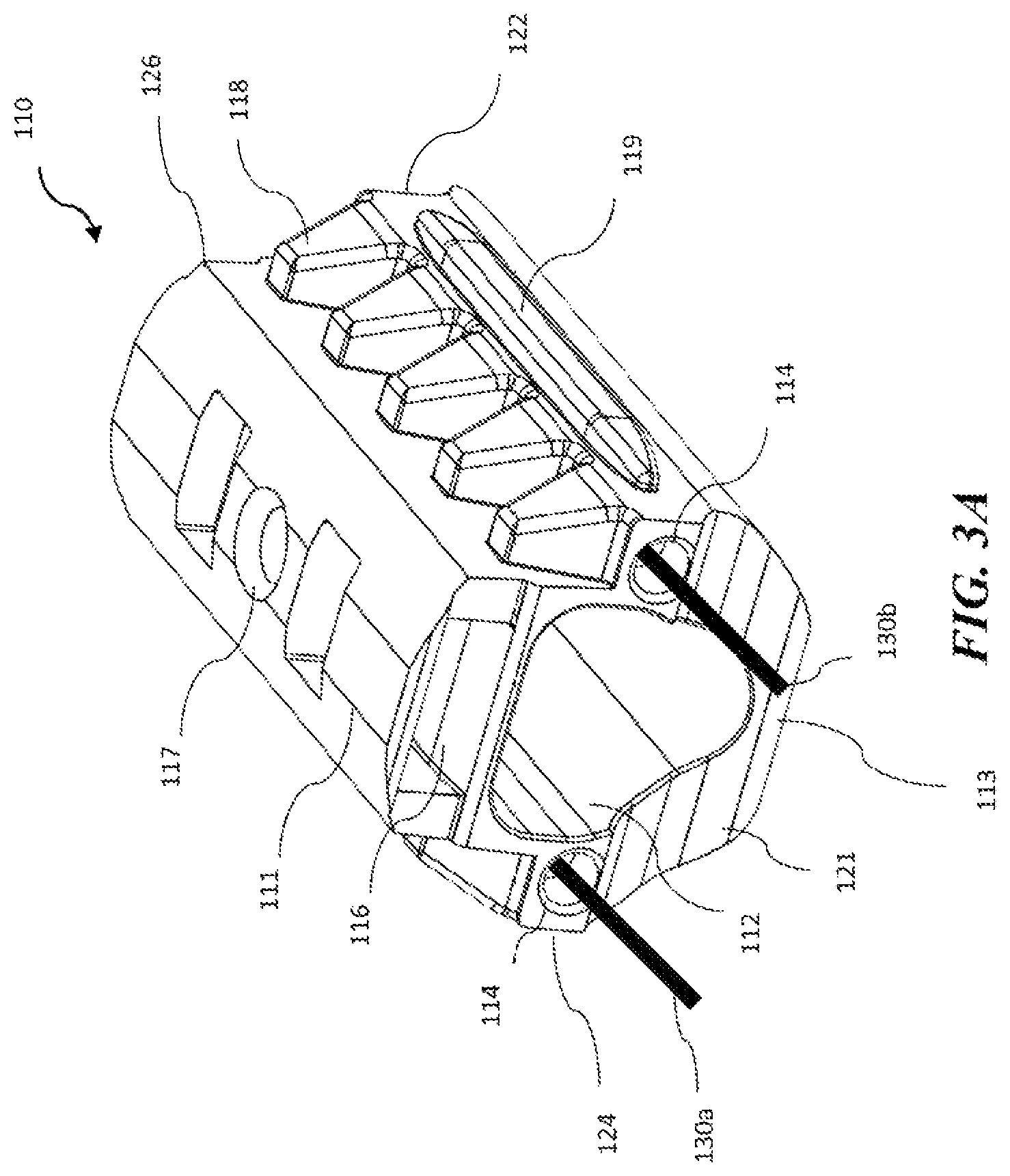 Patent US11787069 Figure 5 – Insertion tool with flexible spine
