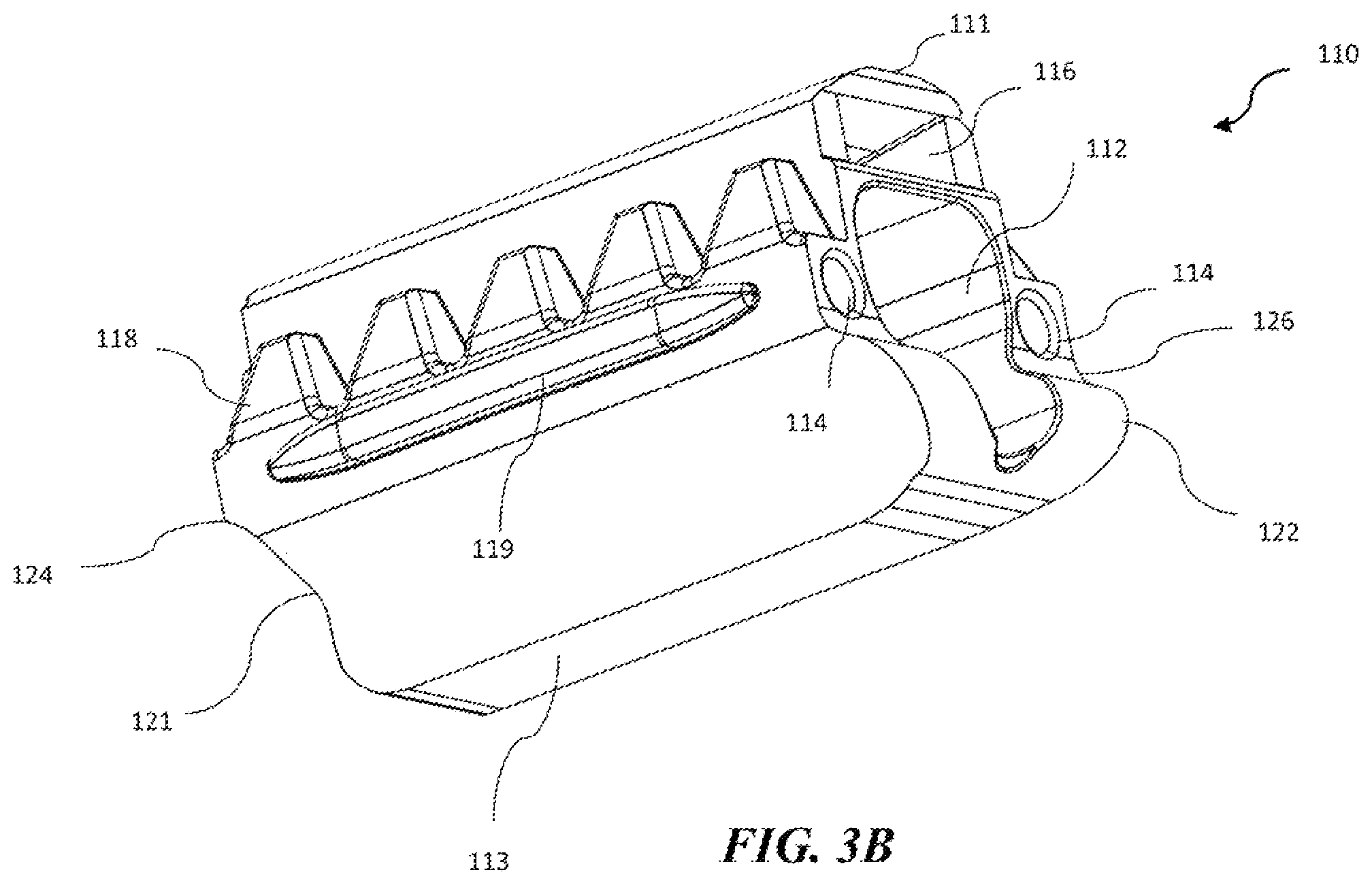 Patent US11787069 Figure 6 – Insertion tool with flexible spine