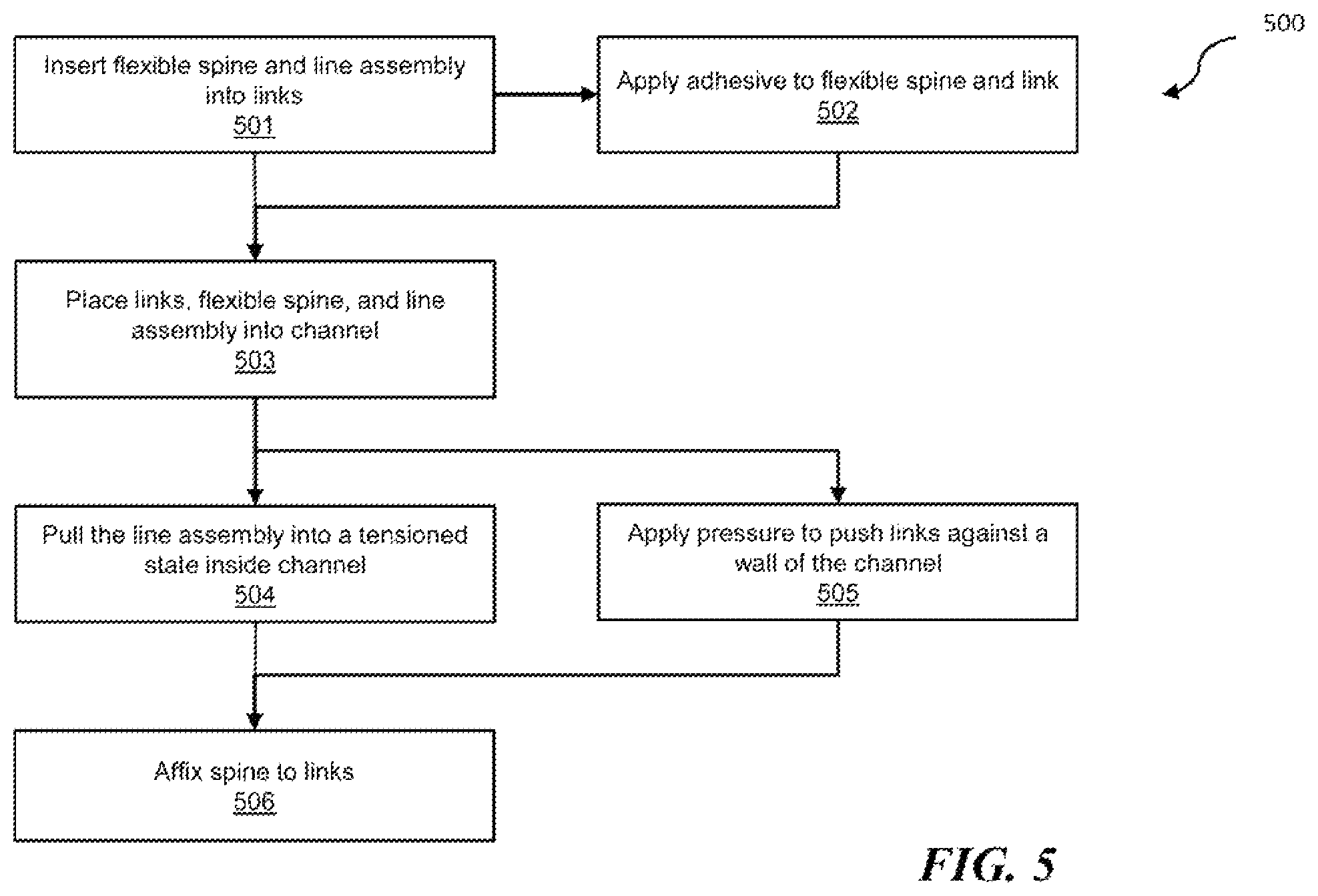 Patent US11787069 Figure 9 – Insertion tool with flexible spine