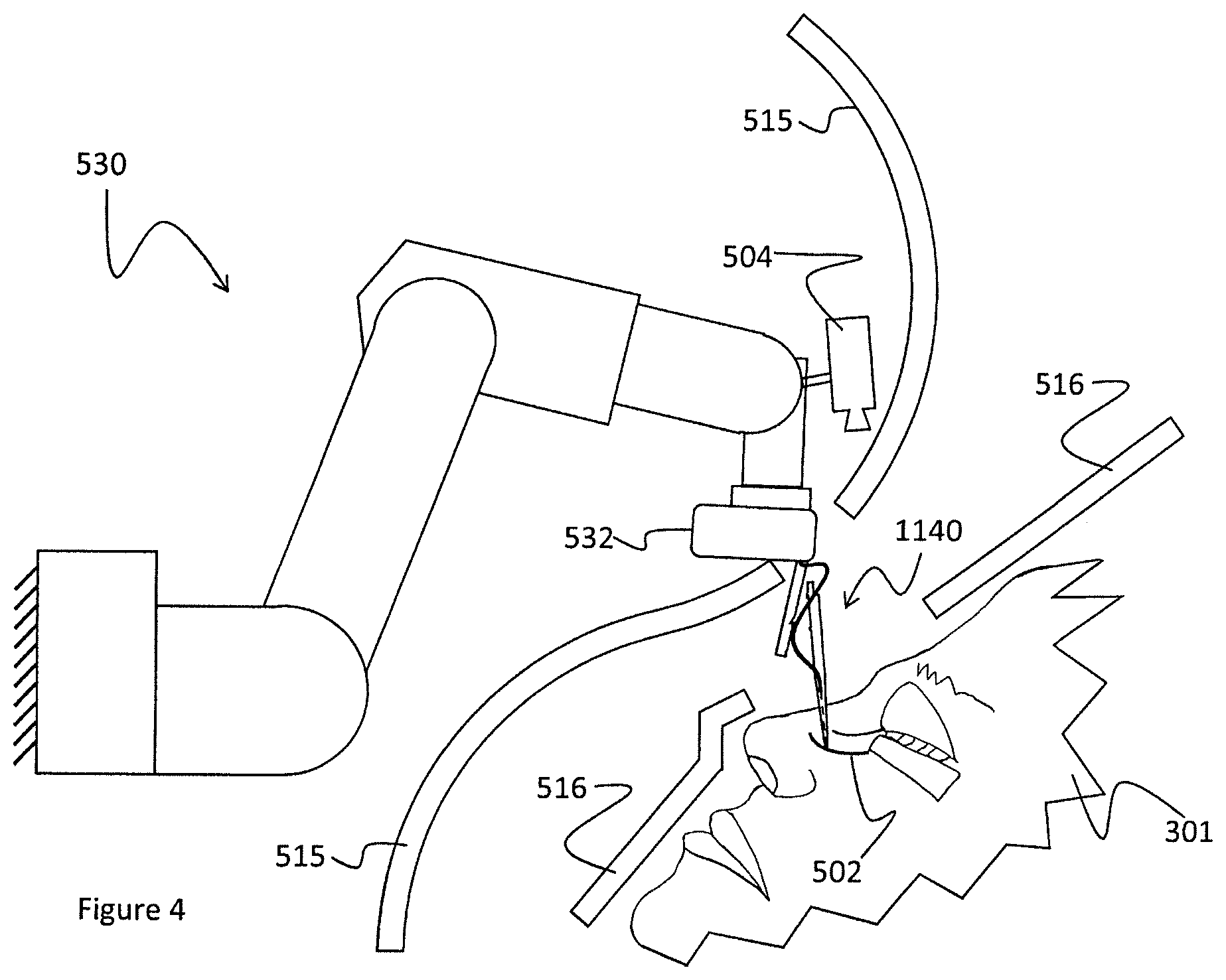 Patent US11787071 Figure 4 – Detachable end effectors for cosmetics robotics