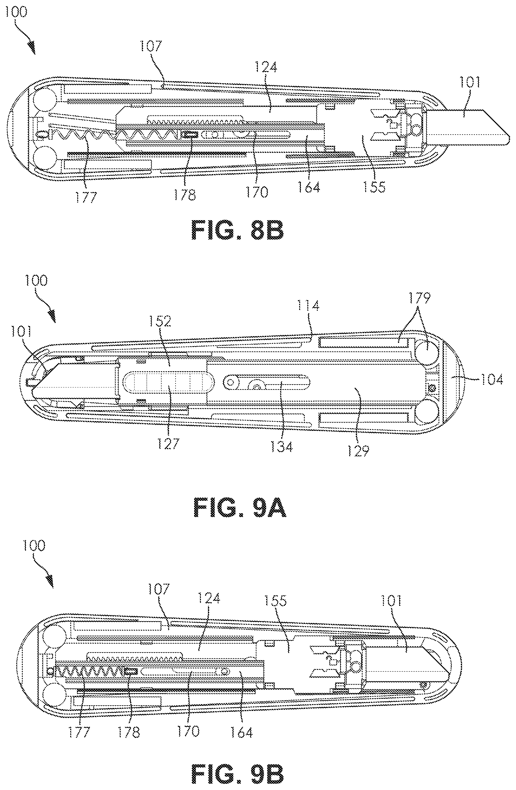 Patent US11787072 Figure 5 – Retractable utility knife