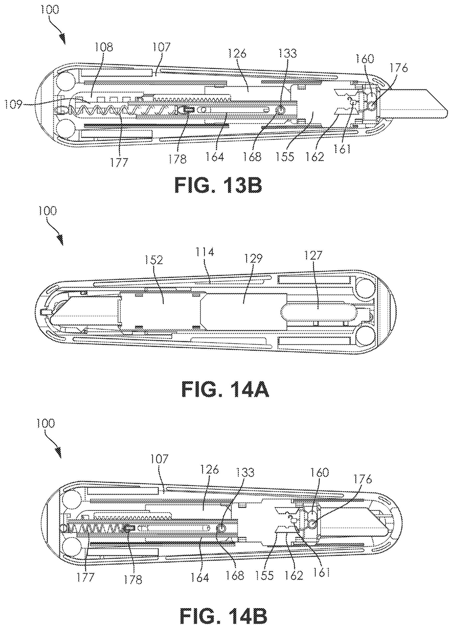 Patent US11787072 Figure 8 – Retractable utility knife