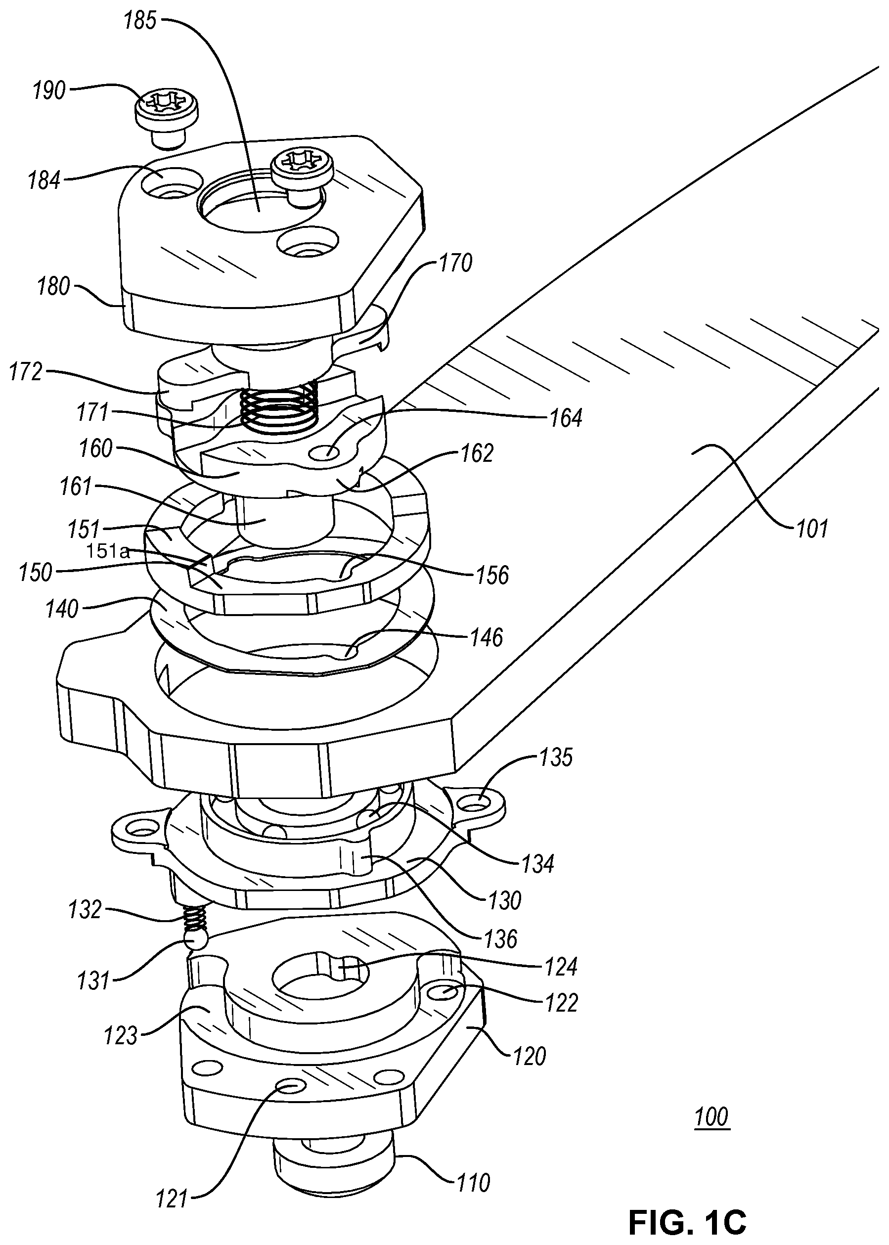 Patent US11787073 Figure 3 – Switch lock apparatus
